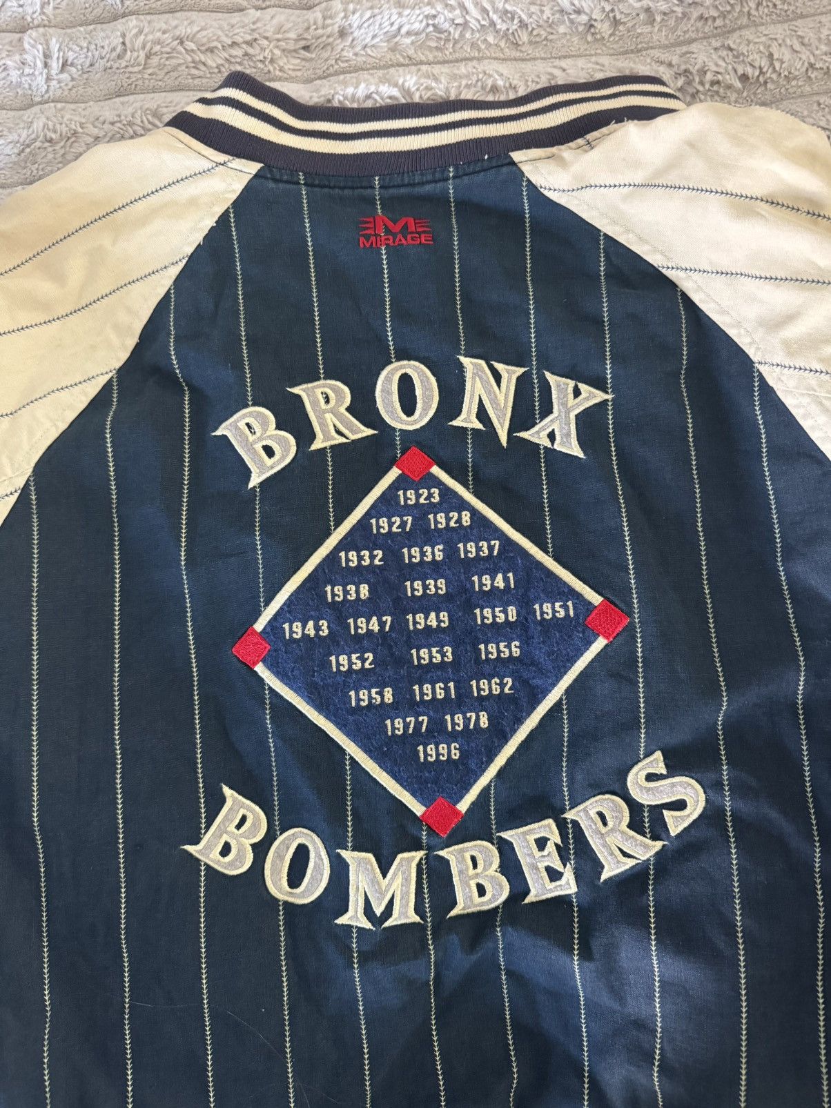 New York Yankees 90s authentic MLB yankees bronx bombers world series varsity Size US XL / EU 56 / 4 - 6 Thumbnail