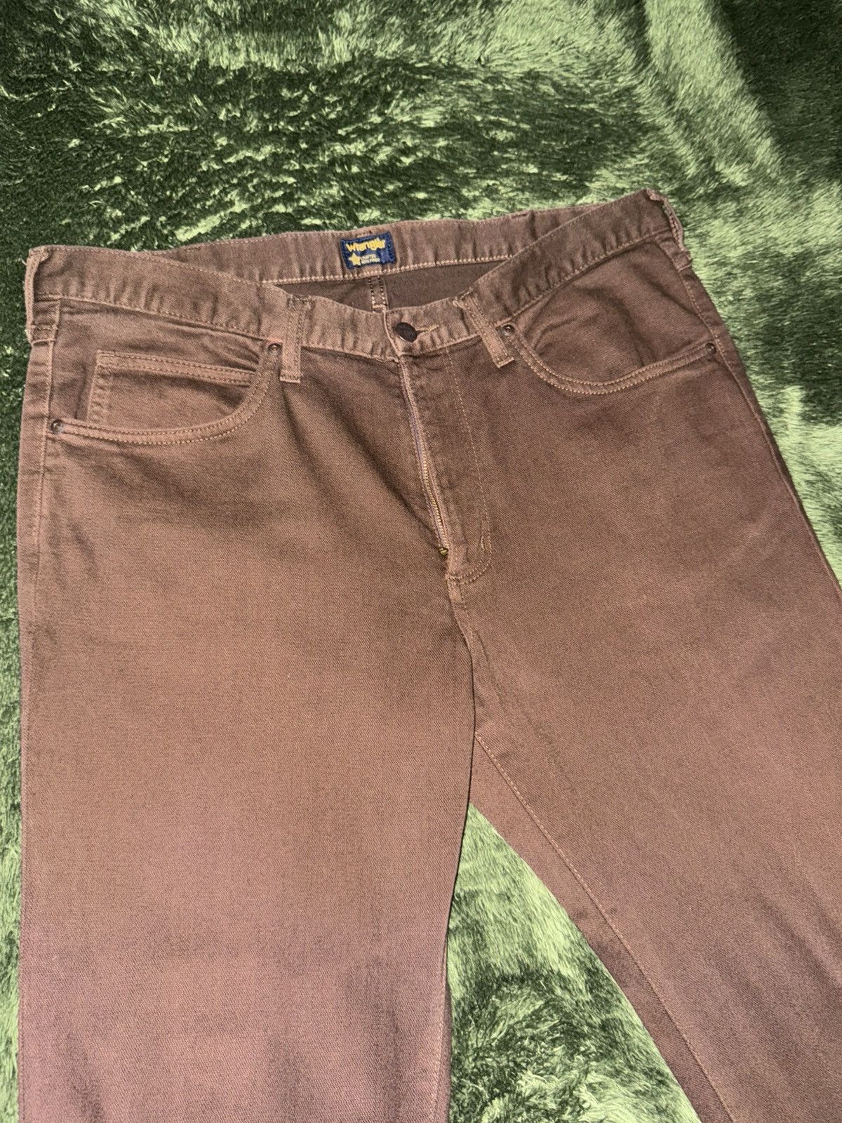 Wrangler [36] wrangler japan washed cotton pants brown Size US 36 / EU 52 - 6 Thumbnail