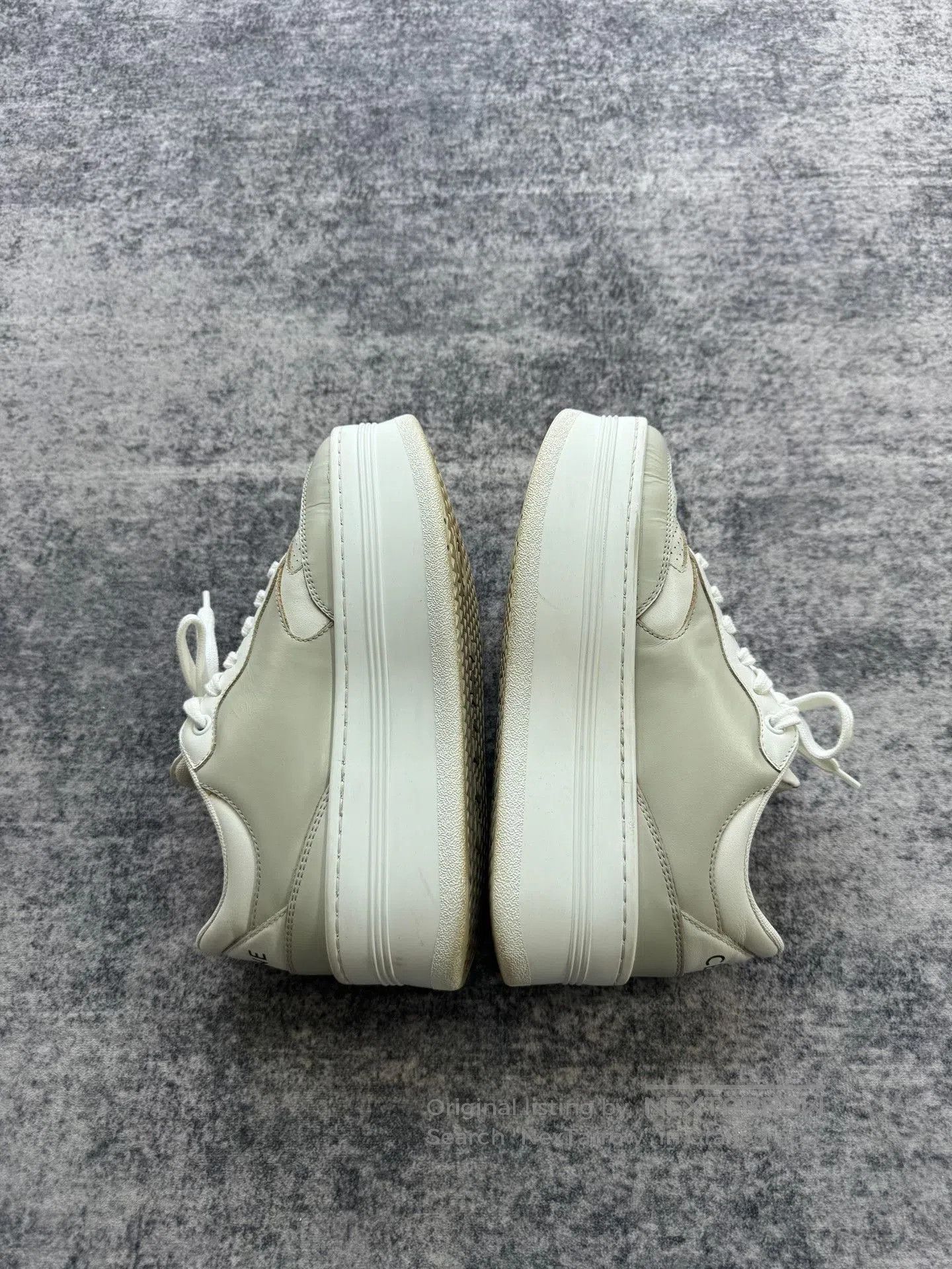 Celine Celine Light Gray Platform Shoes. Size US 5 / IT 35 - 7 Thumbnail