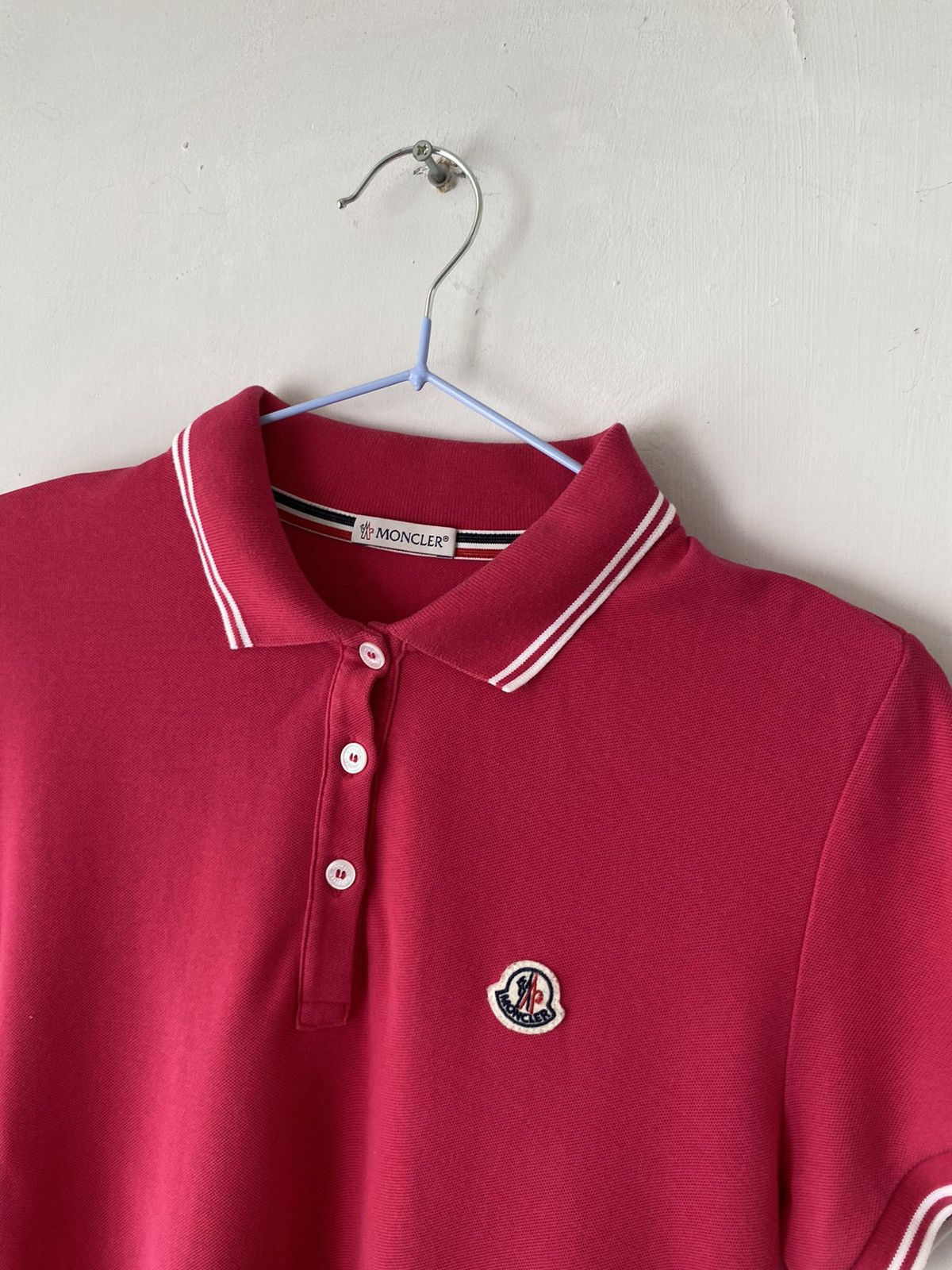 Moncler Moncler Luxury Polo T-shirt Size M / US 6-8 / IT 42-44 - 6 Thumbnail