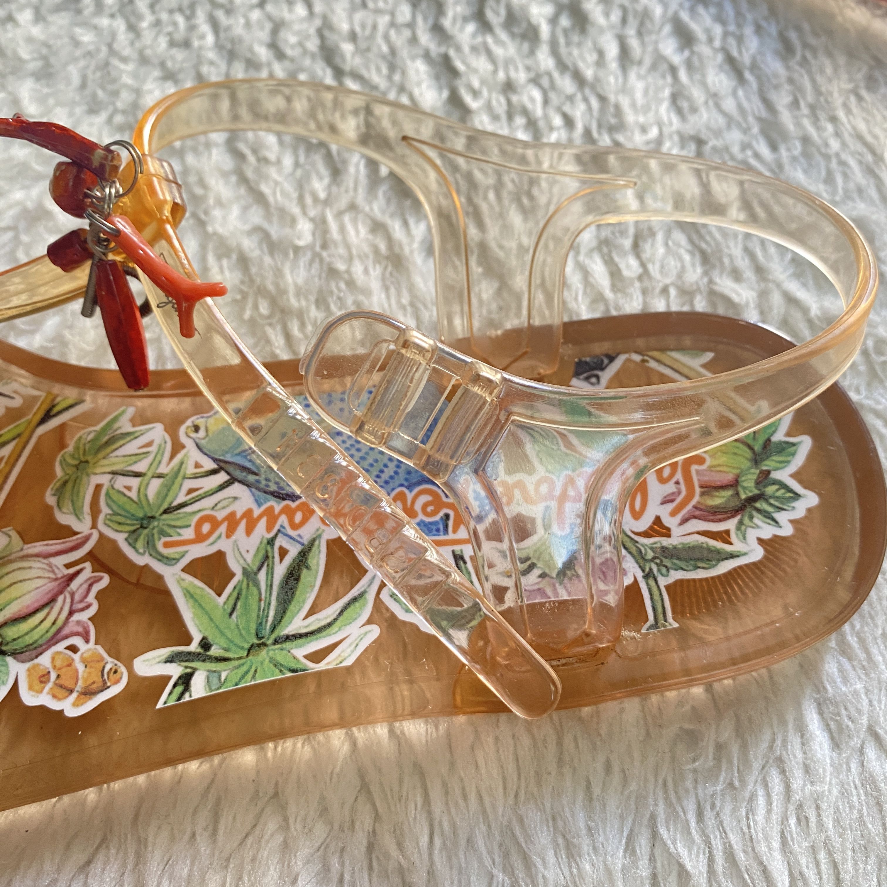 Salvatore Ferragamo Salvatore Ferragamo Jelly Thong Sandals - Size 7 Size US 7 / IT 37 - 5 Thumbnail