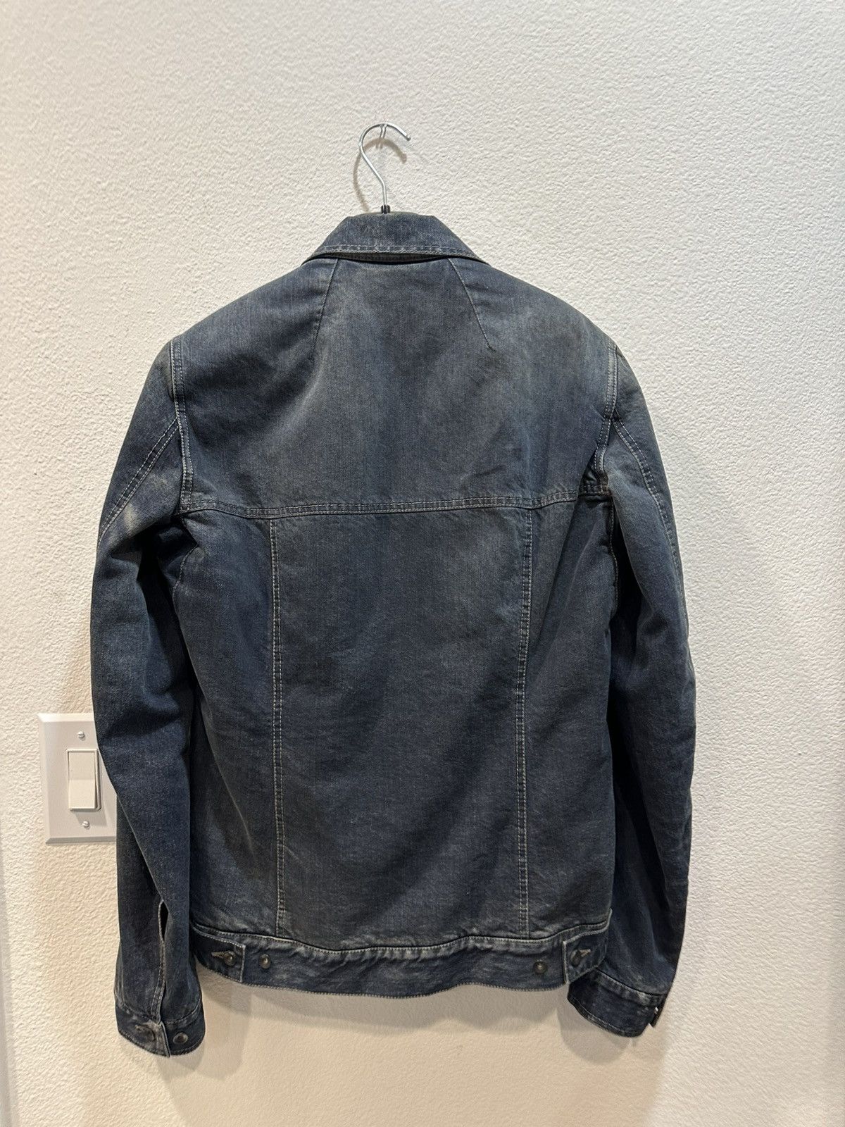 Rick Owens FW16 Hustler Blue Padded Denim Trucker Jacket S Size US S / EU 44-46 / 1 - 4 Thumbnail
