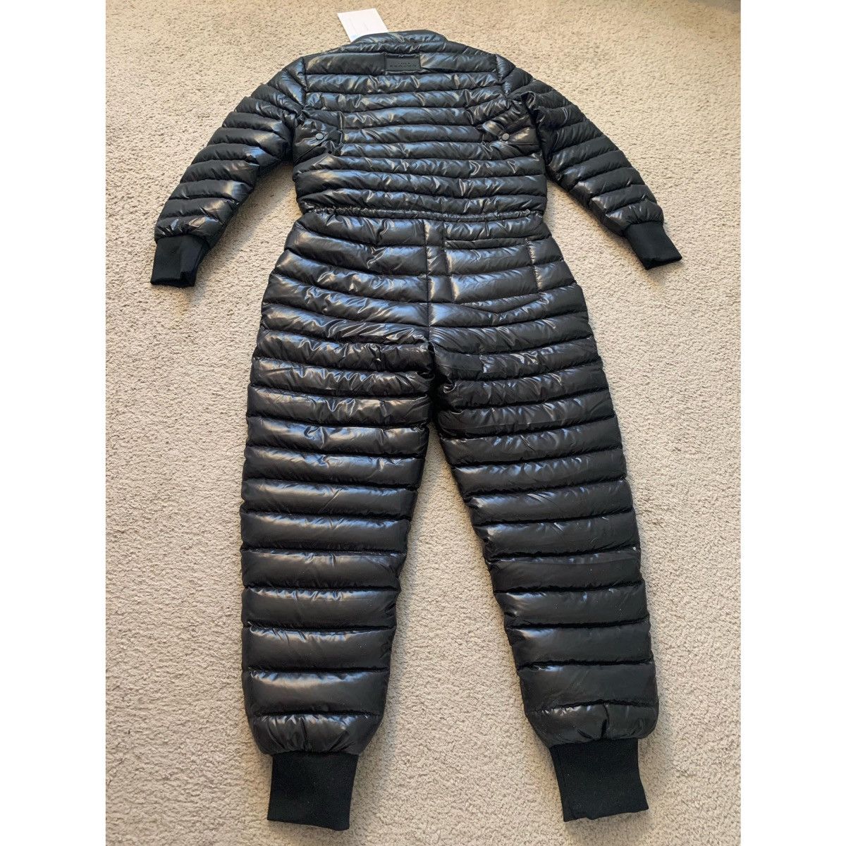 Other LUXTON BLACK DOWN PUFFER JUMPSUIT 2.1 Size L / US 10 / IT 46 - 6 Thumbnail
