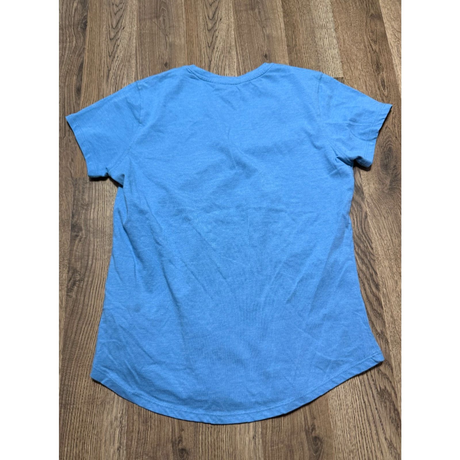 Vintage Heritage Charm Shirts Women's Size Medium Blue V-Neck "Keepin' It Rural" Tractor Womens Size M / US 6-8 / IT 42-44 - 2 Thumbnail