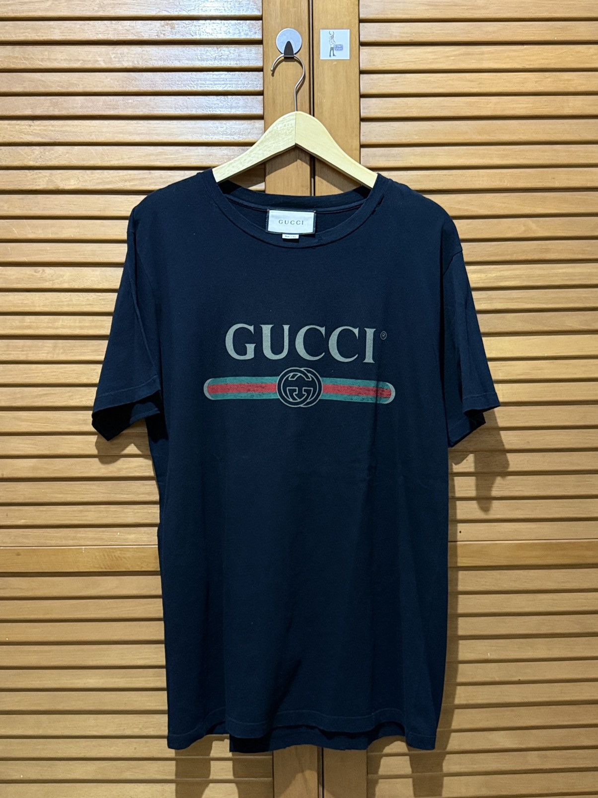 Gucci Logo Tee Black