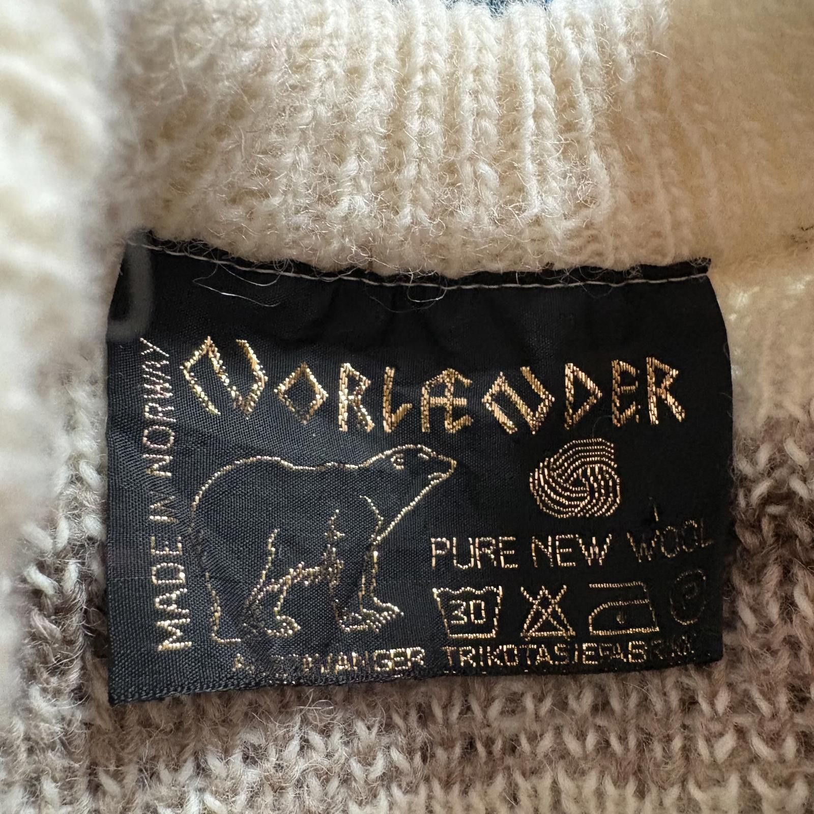 Vintage Vintage 70s Norlender Norway Pure Wool Fair Isle Sweater Size M / US 6-8 / IT 42-44 - 4 Thumbnail