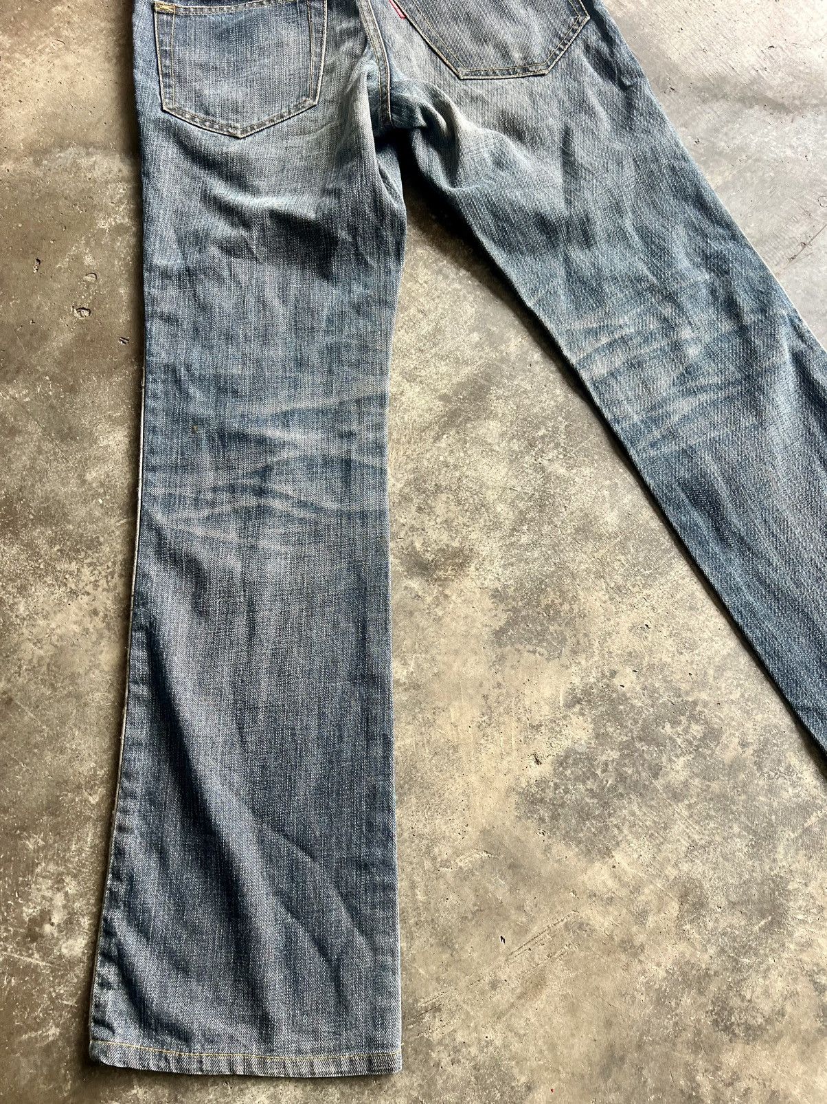 Tornado Mart Tornado Mart Clawmark Bootcut Jeans Size US 32 / EU 48 - 18 Thumbnail