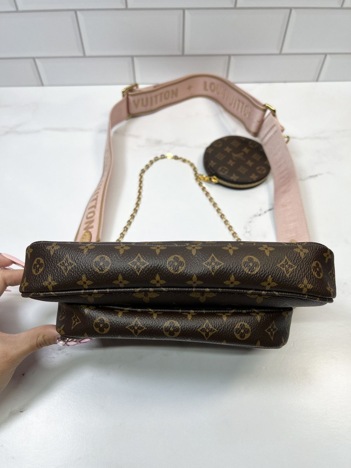Louis Vuitton LV Louis Vuitton Multi Pochette Accesoires Bag Purse Size ONE SIZE - 6 Thumbnail