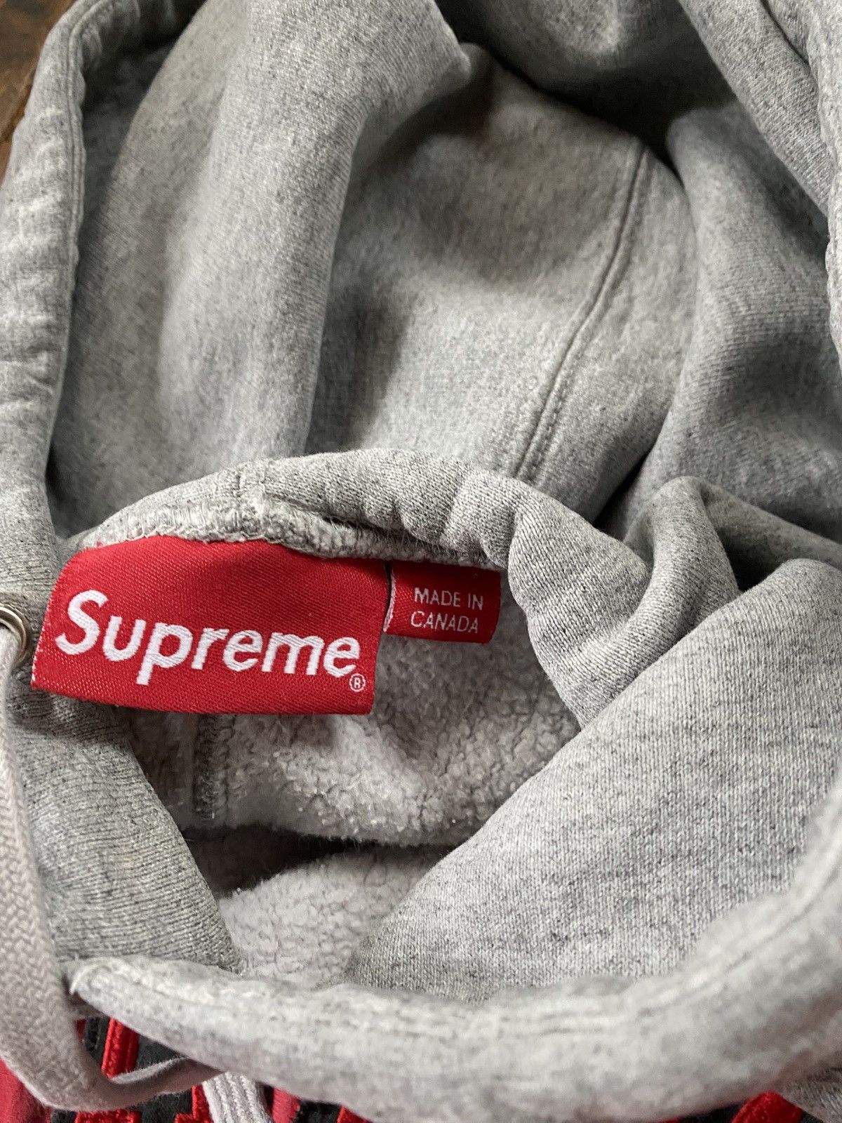 Supreme Supreme FW/14 Spell Out Hoodie Size US L / EU 52-54 / 3 - 2 Thumbnail