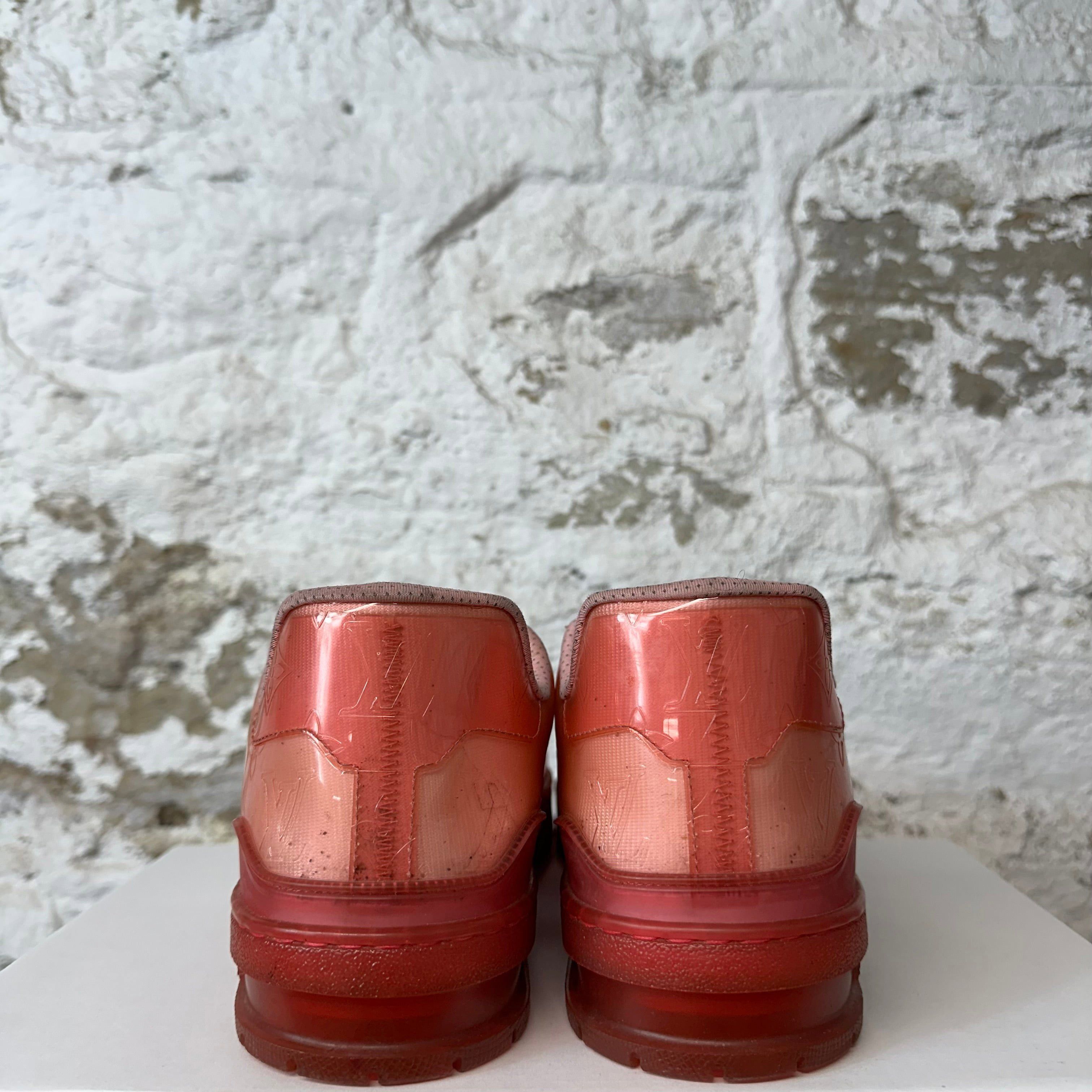 Louis Vuitton Louis Vuitton Transparent Pink Trainer Sz 11.5 (10LV) Size US 11.5 / EU 44-45 - 6 Thumbnail
