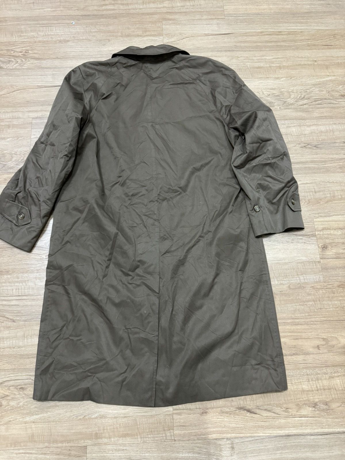 Burberry × Vintage Vintage Burberry Nova Check Long Coat Size US L / EU 52-54 / 3 - 6 Thumbnail
