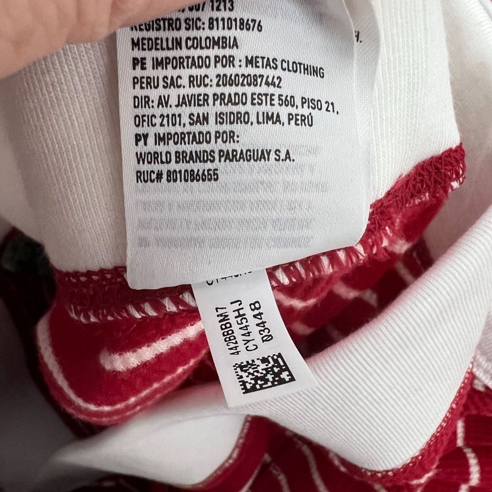 American Eagle Outfitters American Eagle Red White Stripe 2 Piece Thermal Pajama Set L Size ONE SIZE - 5 Thumbnail