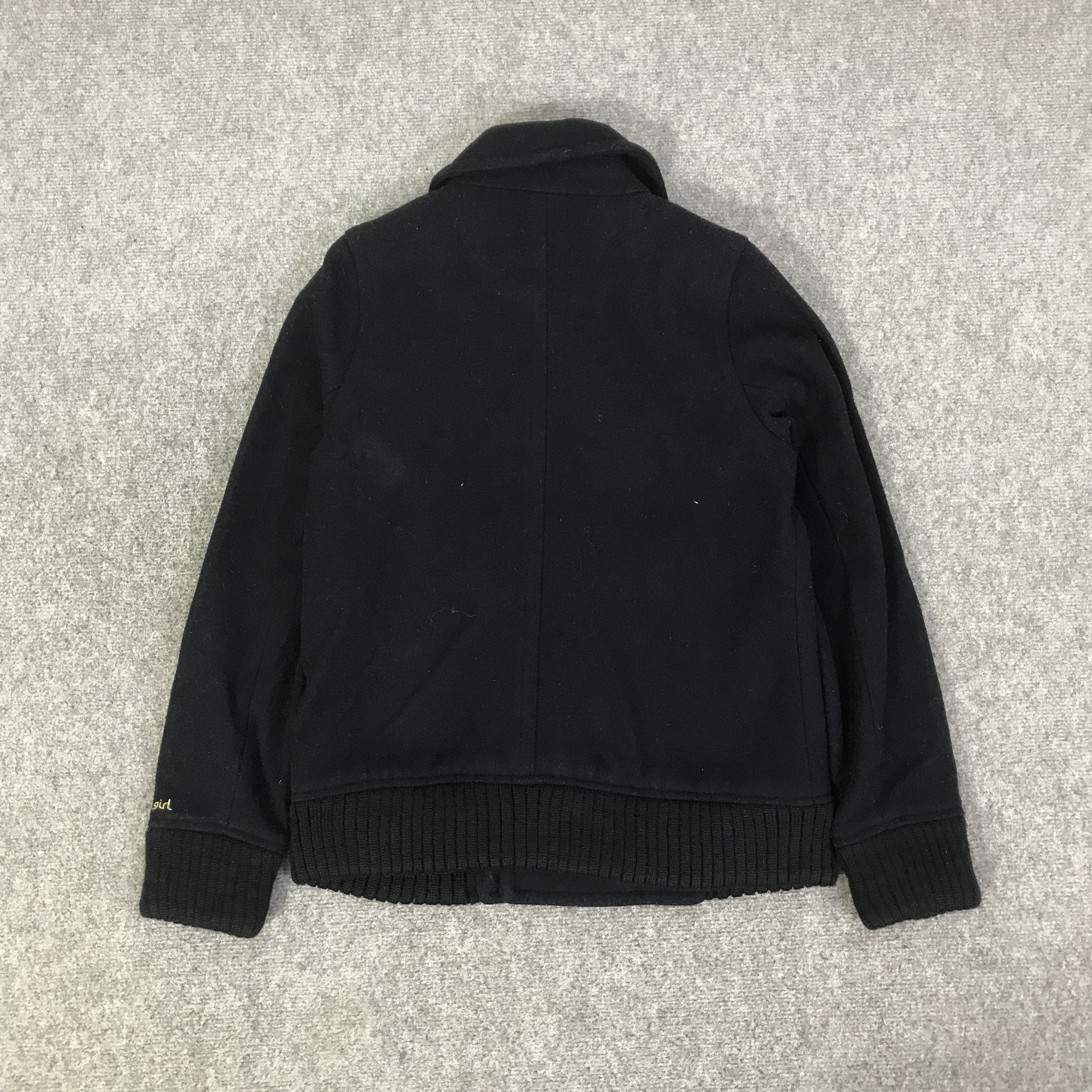 Japanese Brand X-GIRL WOOL DOUBLE BREASTED JACKET K84B12 Size M / US 6-8 / IT 42-44 - 3 Thumbnail