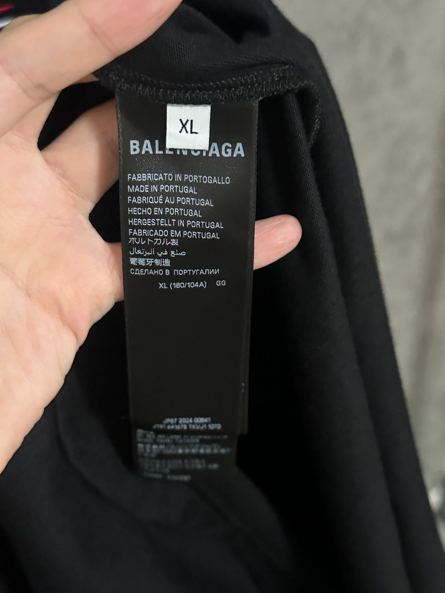 Balenciaga Balenciaga Cola Wave Logo Short-Sleeve T-Shirt Size US XL / EU 56 / 4 - 3 Thumbnail