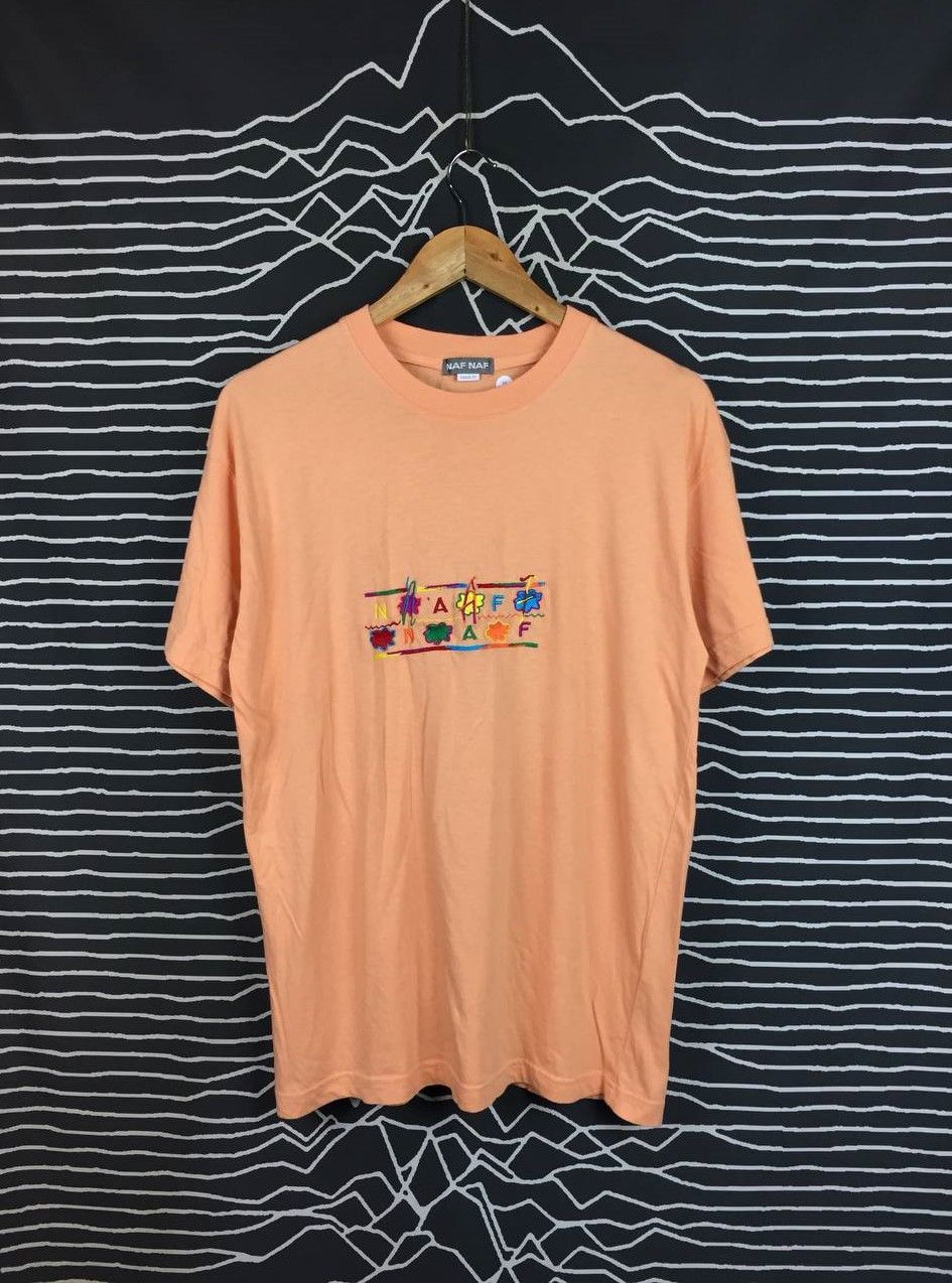Vintage Vtg NAF NAF French Fashion Designer Avantgarde Tee Size US M / EU 48-50 / 2 - 2 Thumbnail