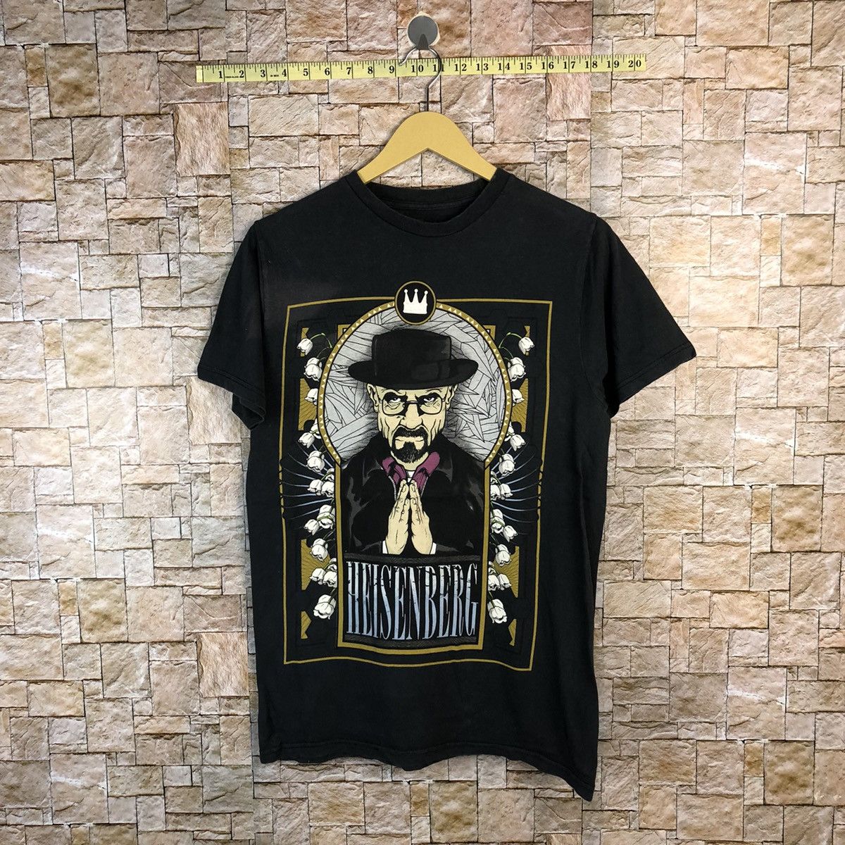 Breaking Bad Heisenberg Black T-Shirt #A534