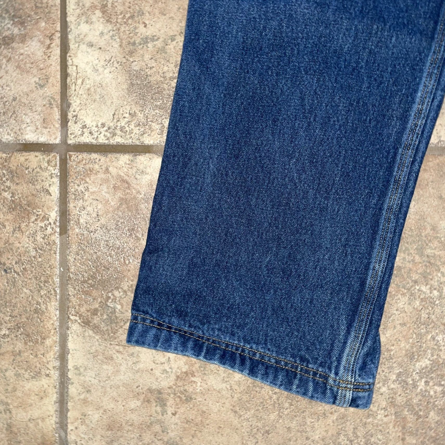 Vintage DULUTH TRADING CO. Men's Straight Leg Blue Jeans Regular Size 40/28 Size US 40 / EU 56 - 3 Thumbnail