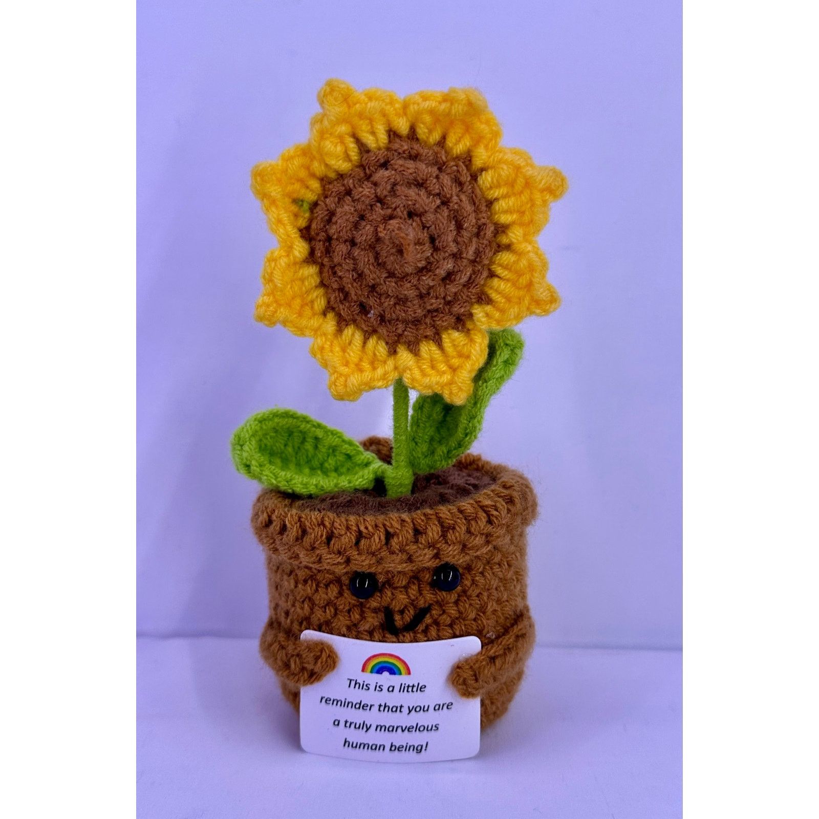 & Other Stories Handmade Crochet Flowers SunflowerPositive Emotional Support Size ONE SIZE - 2 Thumbnail
