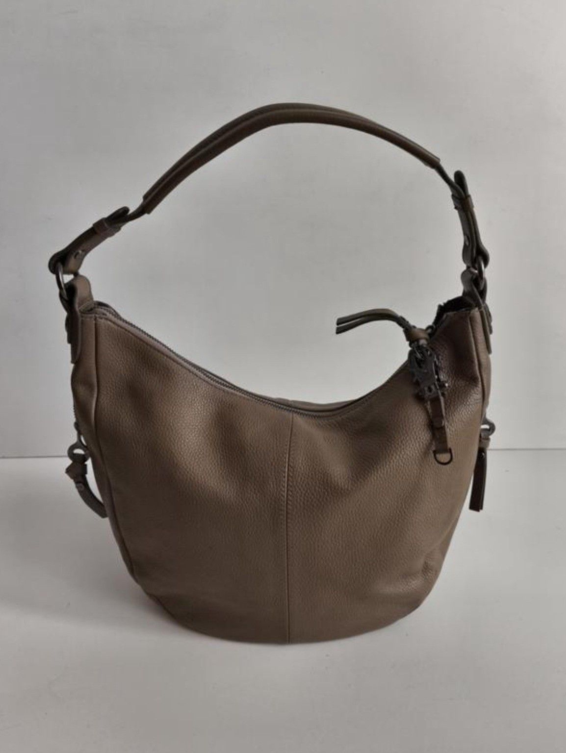 George Gina & Lucy George Gina Lucy GGL Women's Leather Brown Bag Half Moon Y2K Size ONE SIZE - 1 Thumbnail