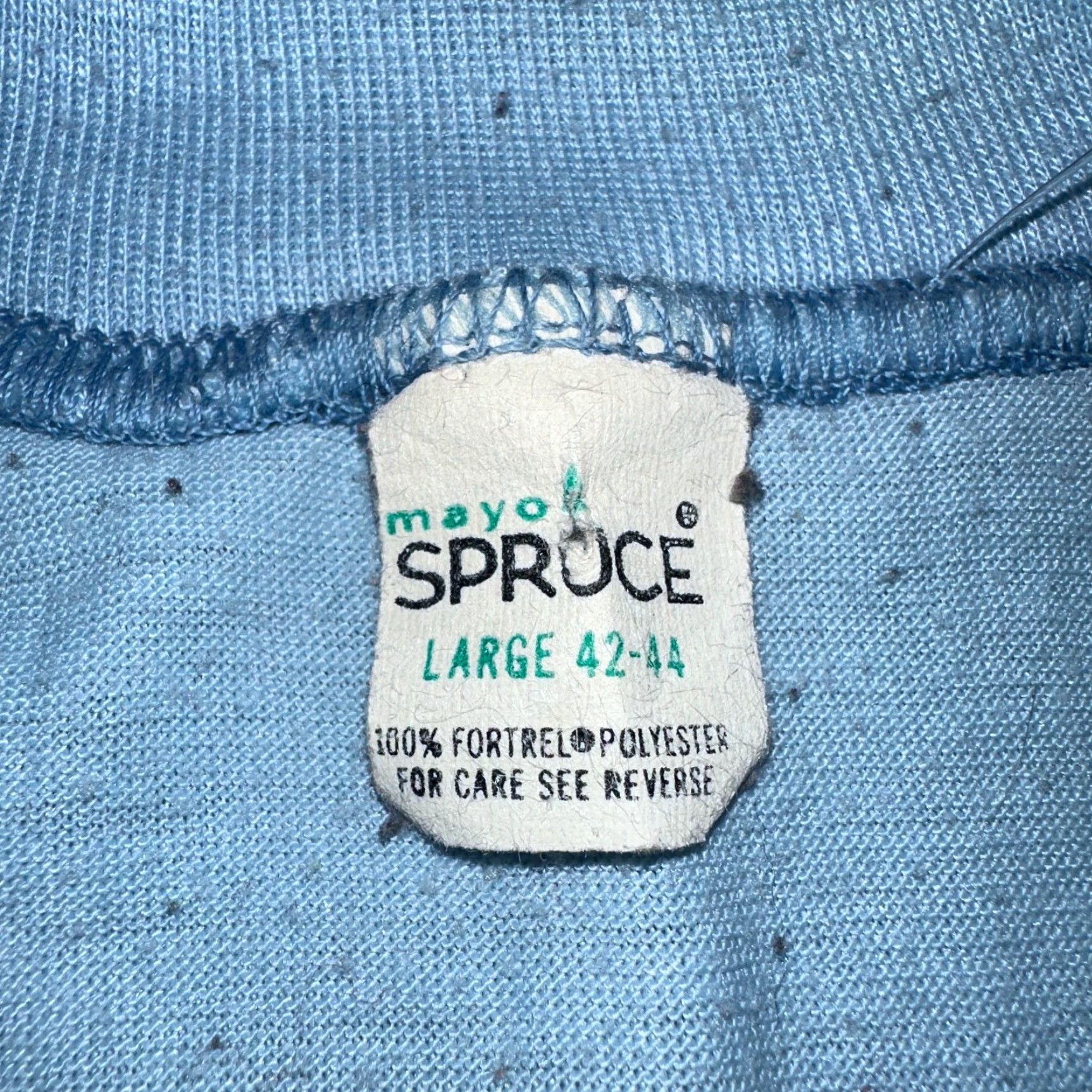 Vintage VINTAGE San Francisco 1970s Spruce T-Shirt Blue L Men Rockabilly USA Bridge 70s 80s 90s Graphic Print Crew Neck Short Sleeve Size US L / EU 52-54 / 3 - 3 Thumbnail