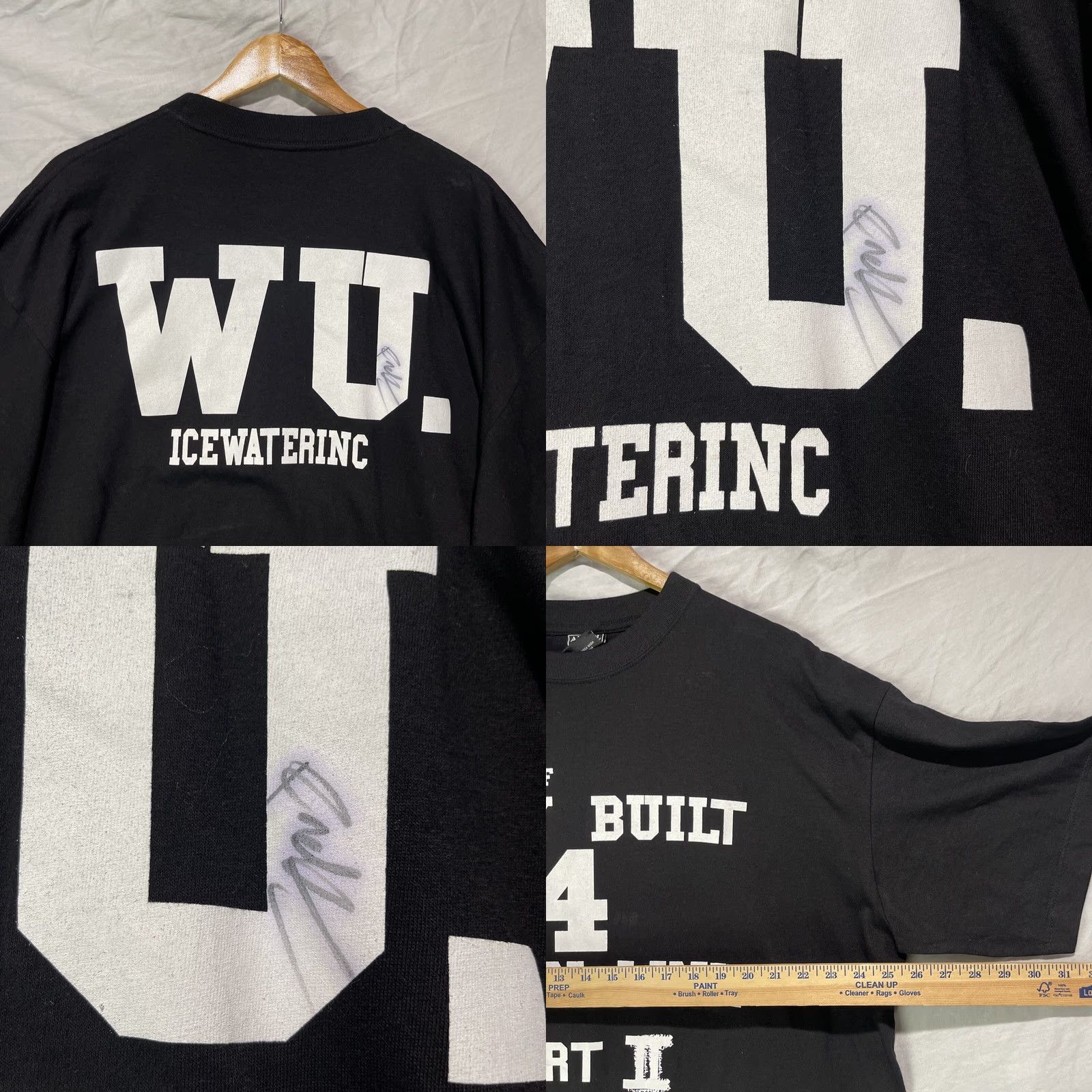 Vintage Raekwon Shirt Mens 3XL Black All Seasons Graphic Print T-Shirt Wu Tang Rap Signed Size US XXL / EU 58 / 5 - 8 Thumbnail