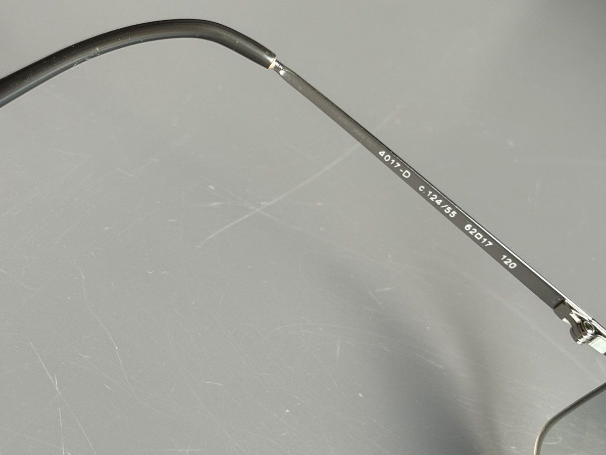 Chanel Chanel Sunglasses 4017-D CC Rhinestone Logo Rimless Vintage Size ONE SIZE - 5 Thumbnail