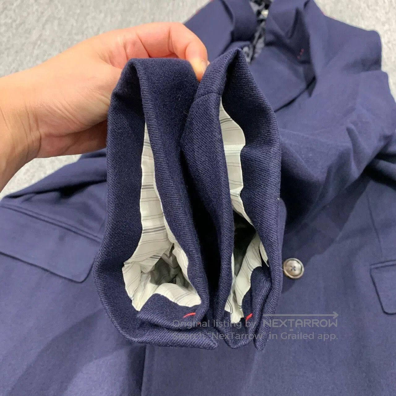 Gucci new Gucci deep blue coat size 66R. Size US M / EU 48-50 / 2 - 8 Thumbnail