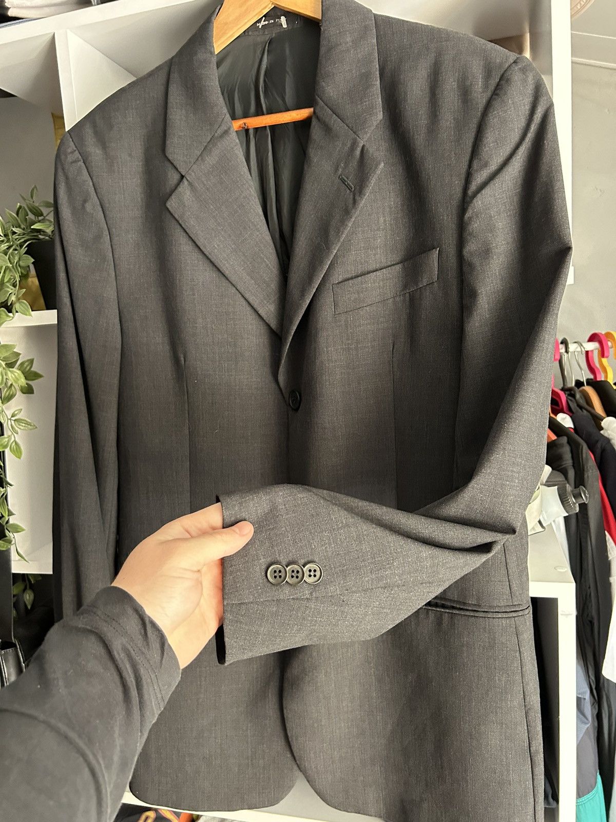 Emporio Armani Vintage Emporio Armani blazer made in italy Size 52R - 5 Thumbnail