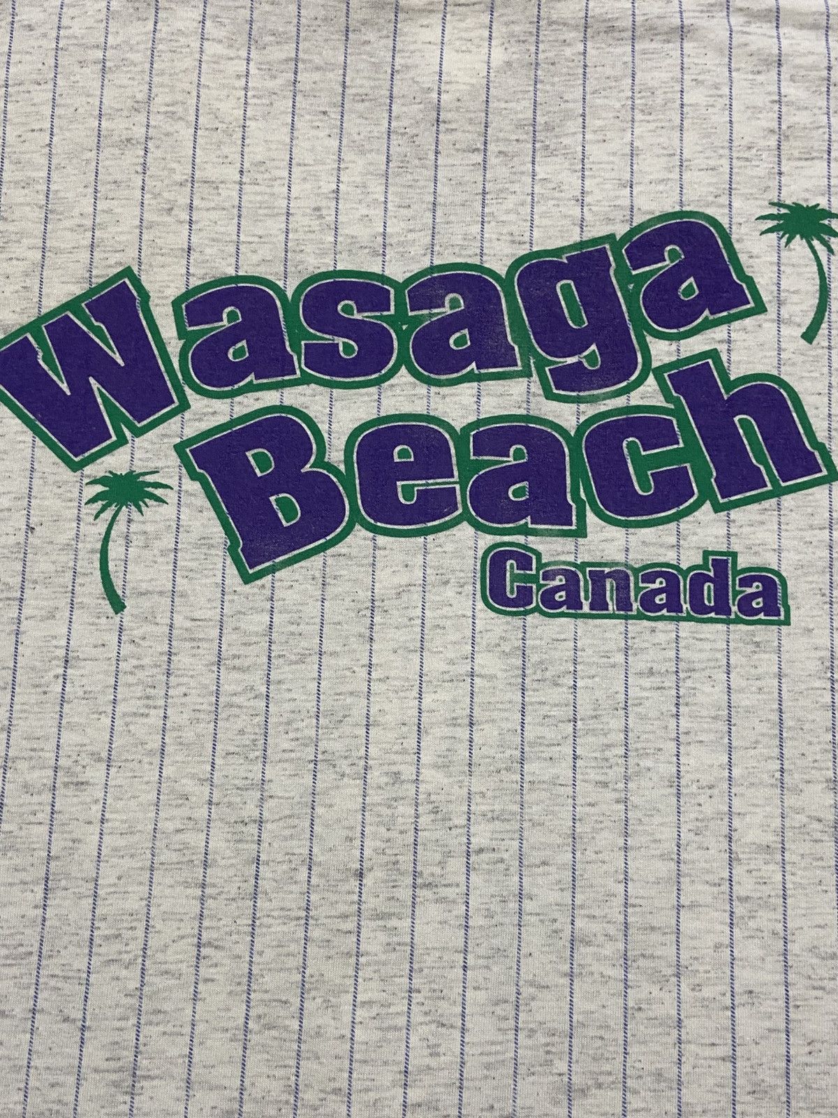 Vintage Vintage 90s Wasaga Beach Baseball Jersey Size US XL / EU 56 / 4 - 3 Thumbnail