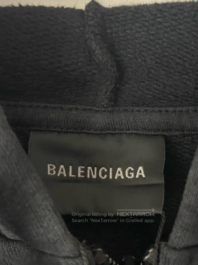 Balenciaga Balenciaga Britney zip-up sweatshirt Size US M / EU 48-50 / 2 - 3 Thumbnail