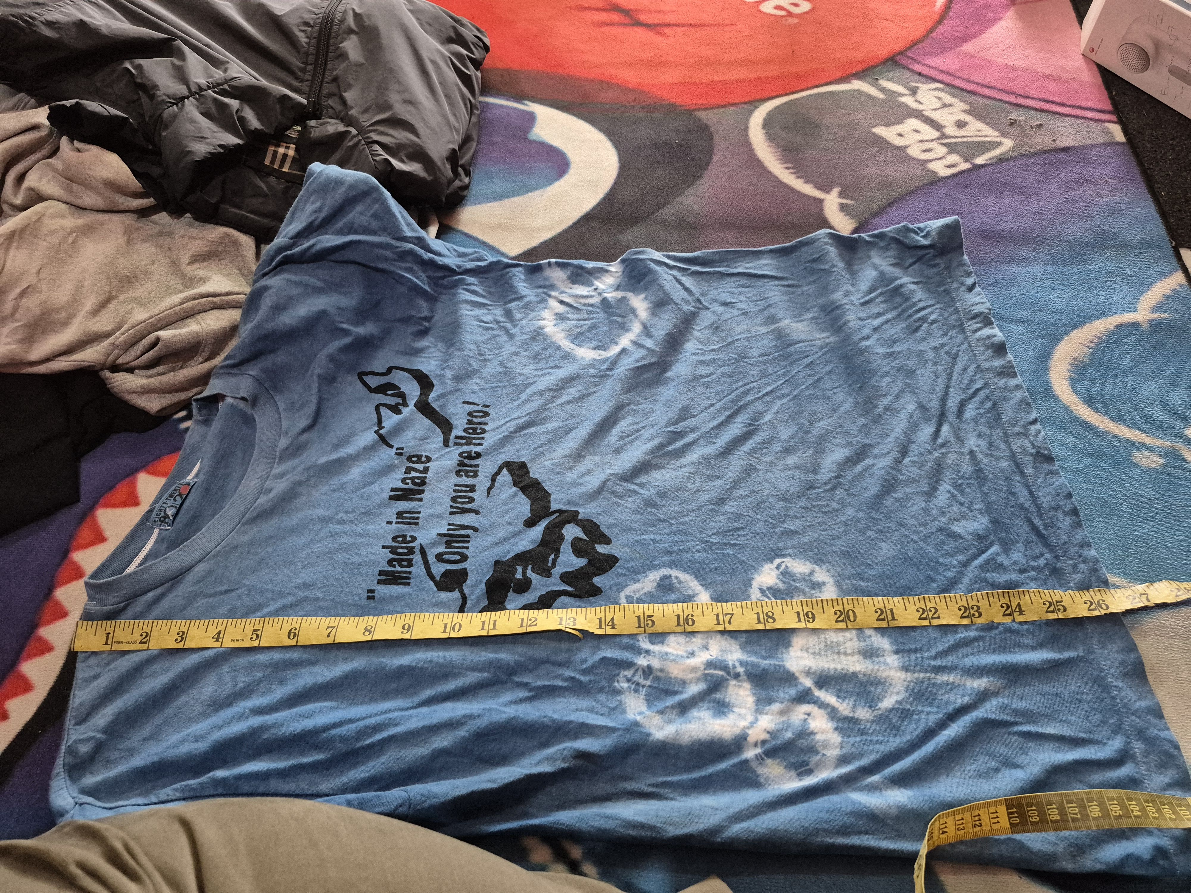 Vintage 🔥 Vintage Naze Hero Tie Dye Tee Size US M / EU 48-50 / 2 - 13 Thumbnail