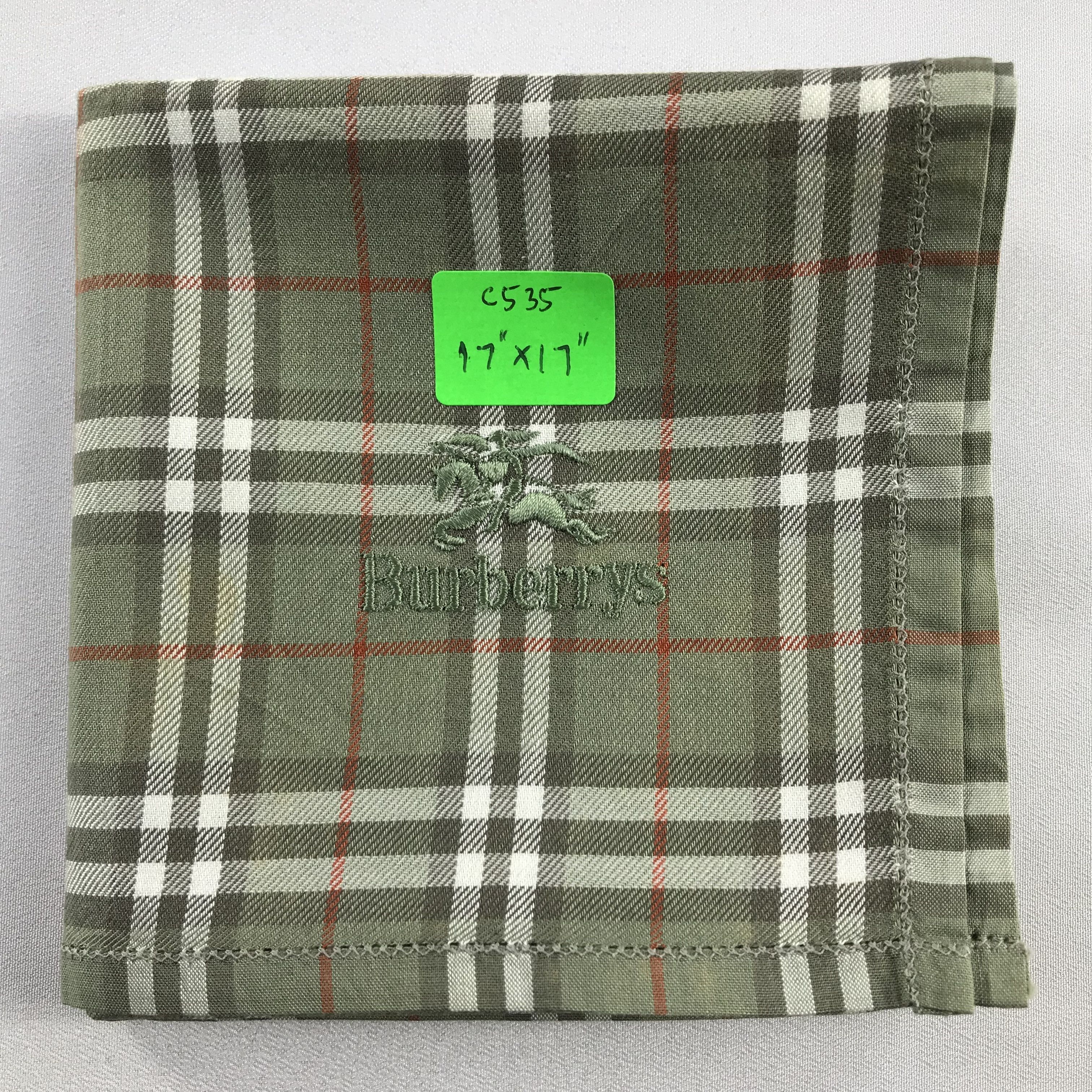 Burberry Burberry Handkerchief / Bandana / Neckerchief C535 Size ONE SIZE - 7 Thumbnail