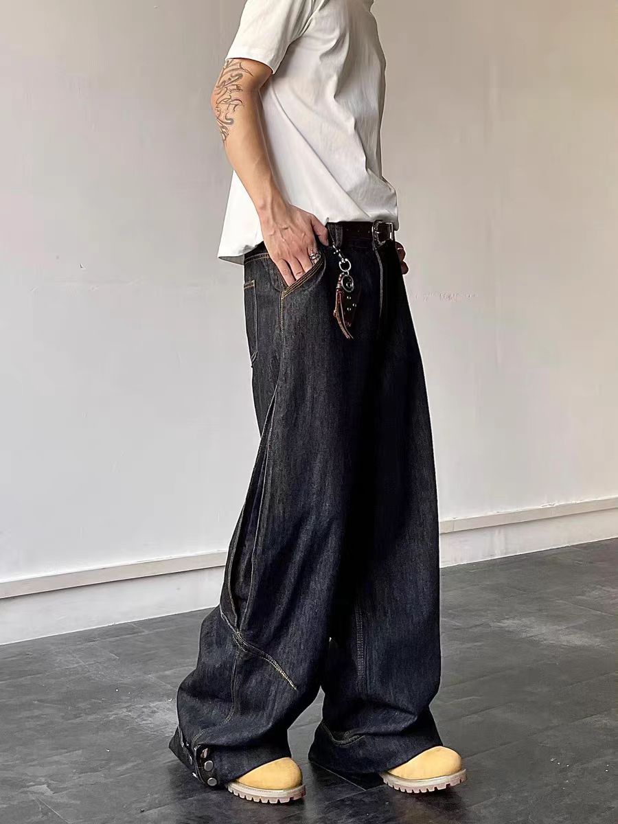 Japanese Brand × Vintage Vintage Hip Hop Loose Casual Jeans Size US 28 / EU 44 - 2 Thumbnail