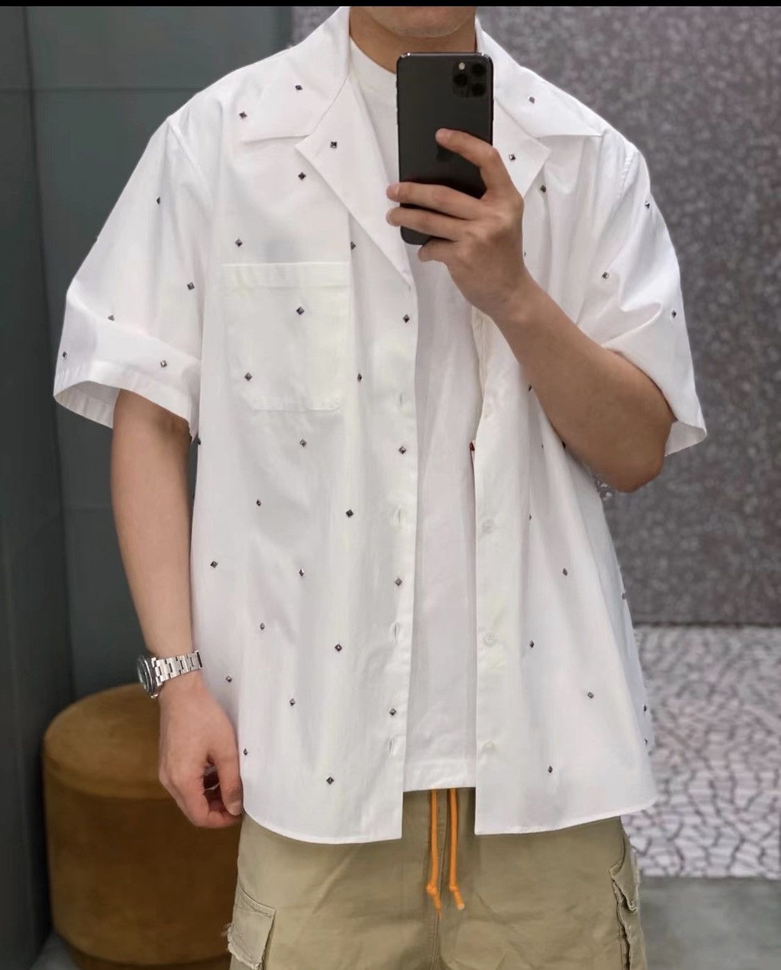 Valentino rockstud shirt.size46 Size US S / EU 44-46 / 1 - 2 Thumbnail