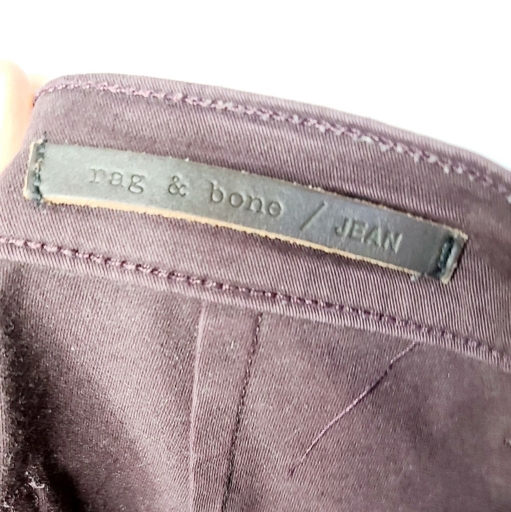 Rag & Bone Rag & Bone LIMITED EDITION lamb leather skinny jeans sz 25 Size 25" / US 0 / IT 36 - 9 Thumbnail