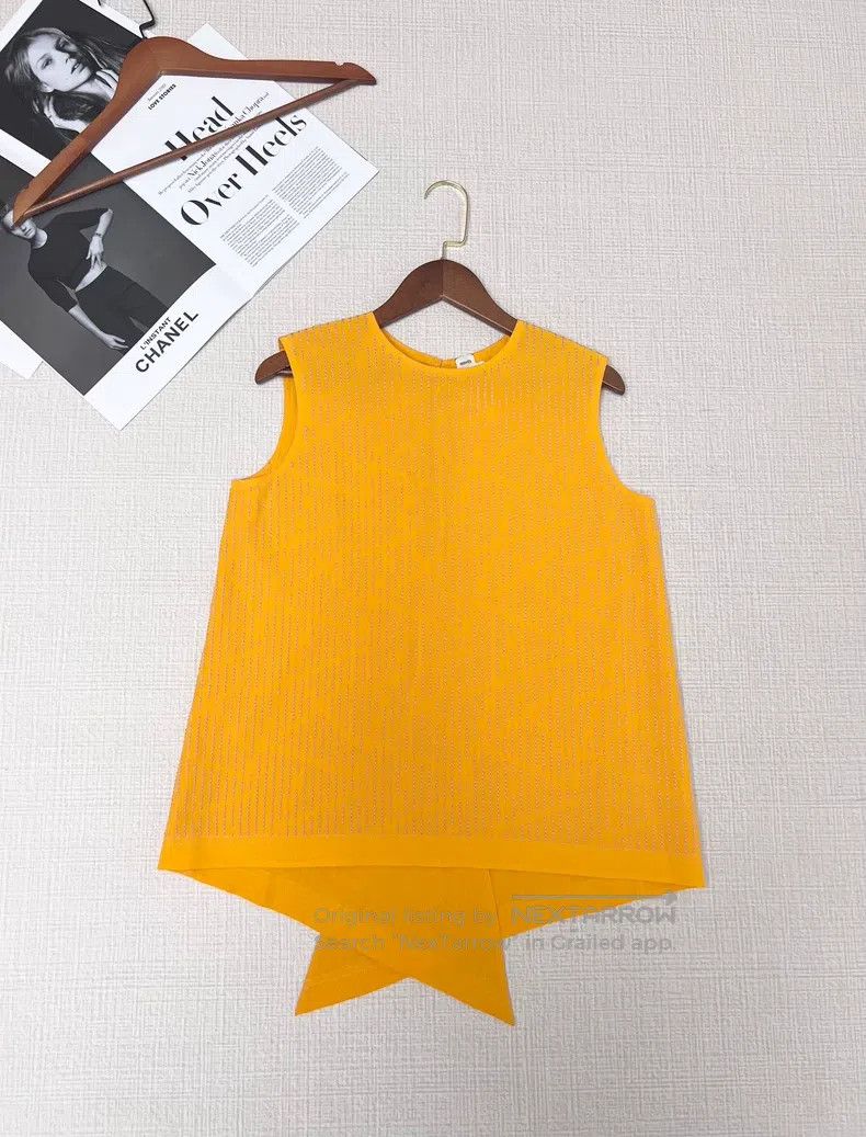 Hermes Hermes Striped Colorblocked Sleeveless Top Size XXS / US 00 / IT 34 - 1 Thumbnail