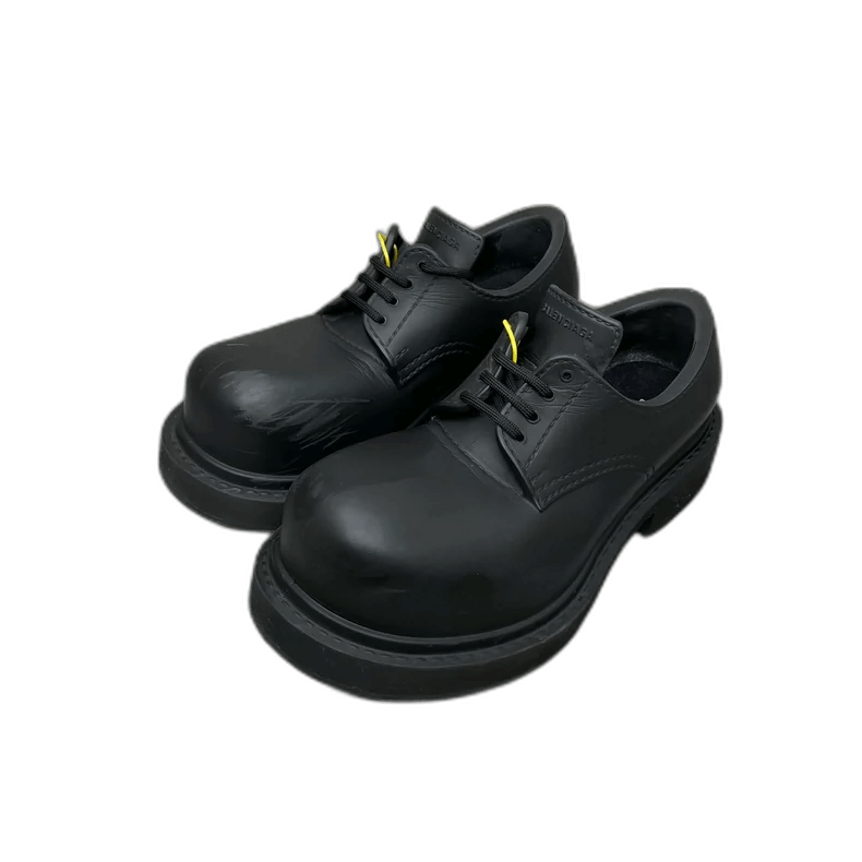 Balenciaga Balenciaga Black Mickey Derby Shoes Size 42-yf Size US 9 / EU 42 - 1 Thumbnail
