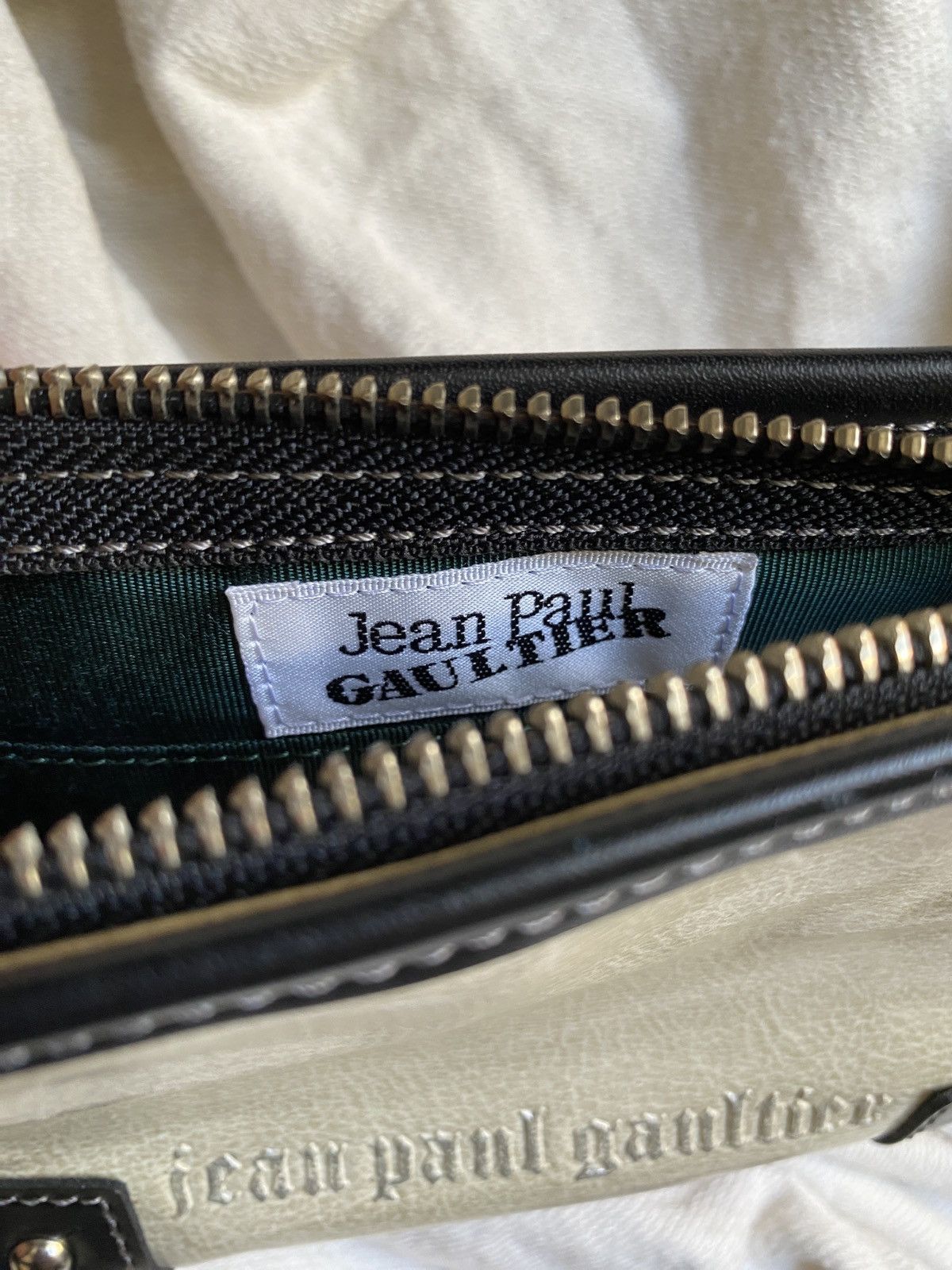 Jean Paul Gaultier Jean Paul Gaultier bi-material archive purse Size ONE SIZE - 4 Thumbnail