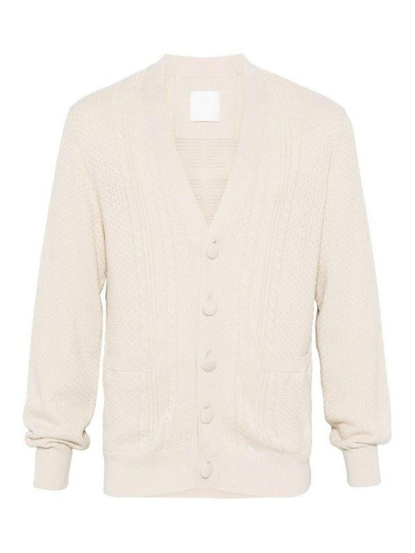 Givenchy o1n1vont0326 Sweater in White Size US L / EU 52-54 / 3 - 1 Thumbnail