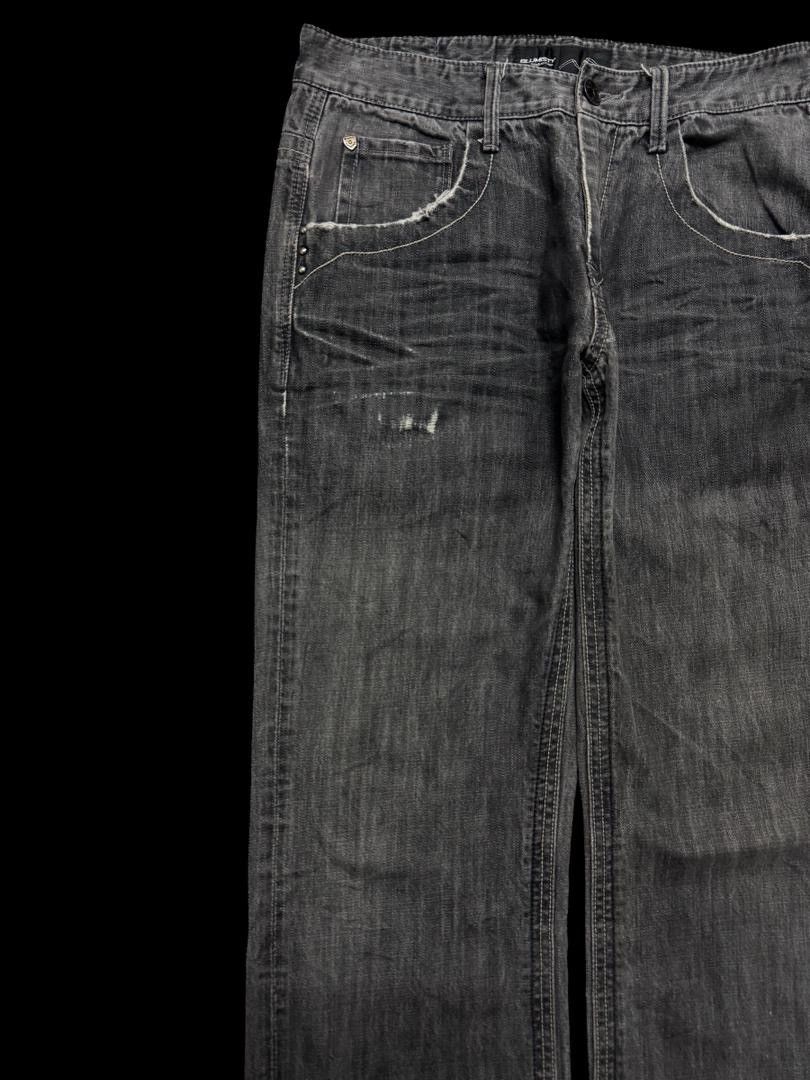 Japanese Brand BAGGY Vintage Japanese Blumisty Clawmark Distressed Jeans Size US 32 / EU 48 - 4 Thumbnail