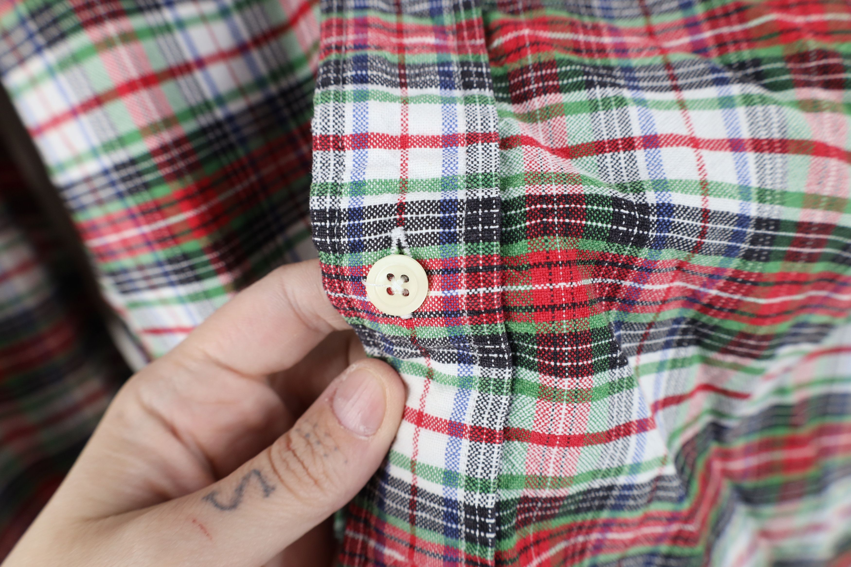 Gap Vintage 90s Gap Heavyweight Collared Button Down Shirt Size US M / EU 48-50 / 2 - 4 Thumbnail