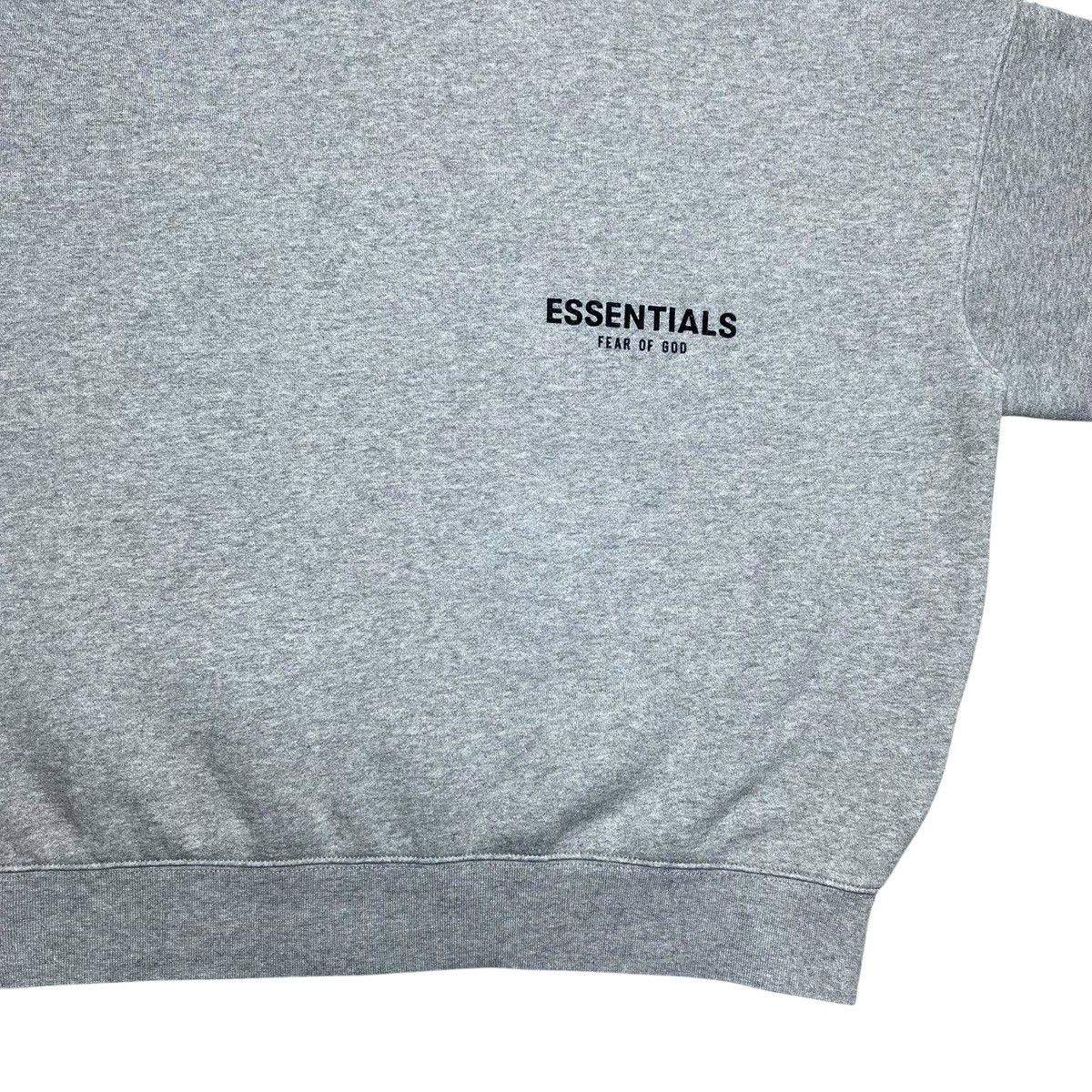 Fear of God Essentials Fear Of God Gray Spell Out Pullover Sweatshirt Size US XXS / EU 40 - 6 Thumbnail