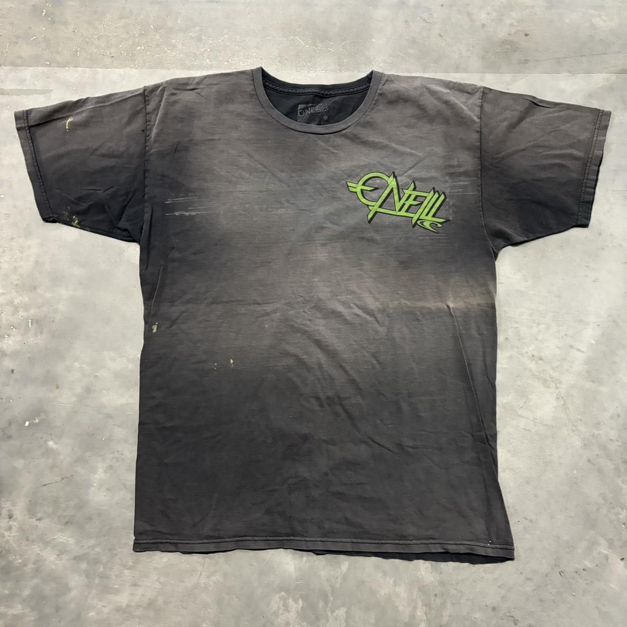 O'Neill × Vintage Crazy Vintage Y2K/2000s Crazy Sunfaded Grunge O’neill Surf Skater Graphic Tee! Size US L / EU 52-54 / 3 - 1 Thumbnail