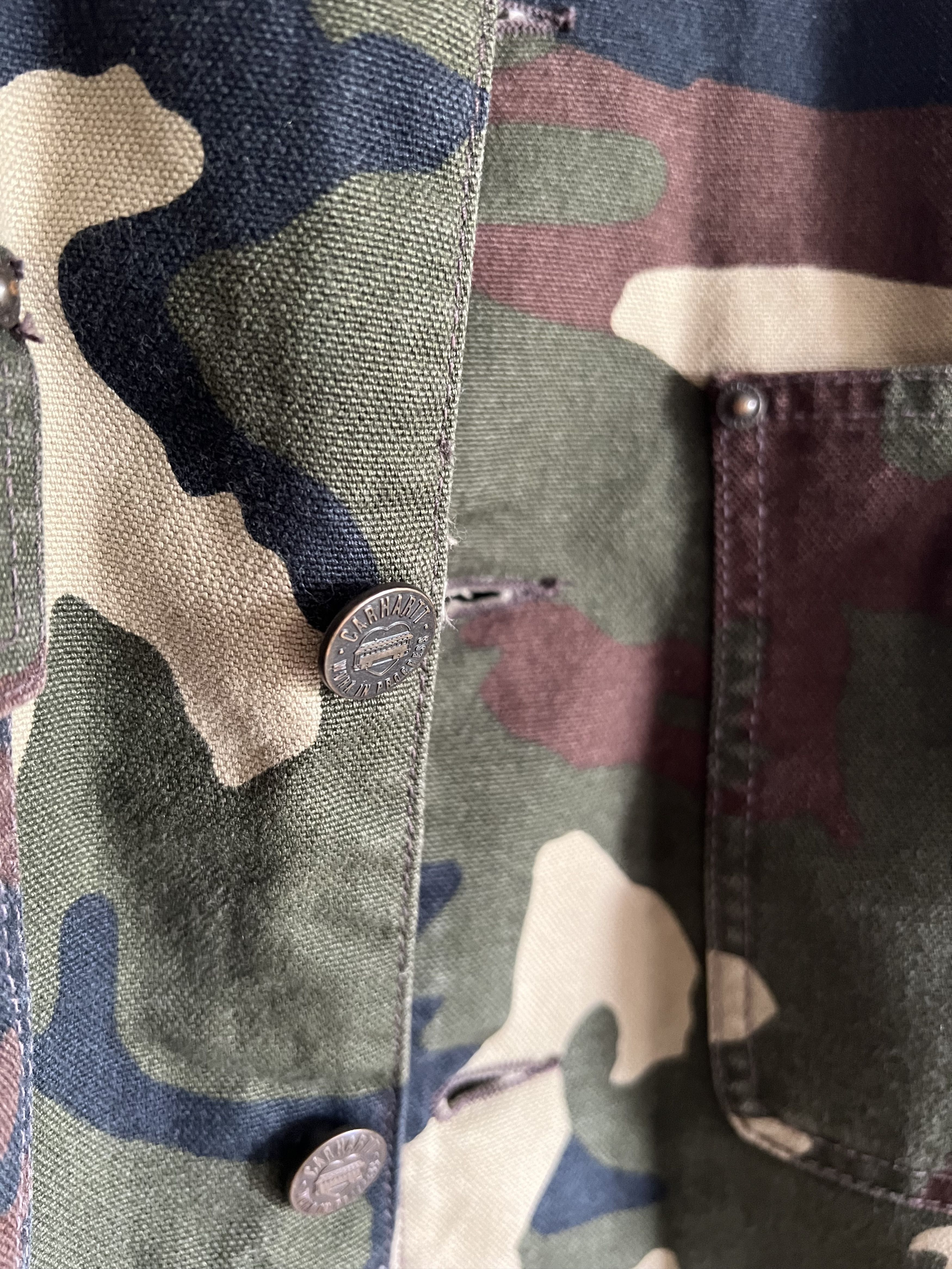 Carhartt Carhartt Camo Detroit Settler Jacket Size US XL / EU 56 / 4 - 6 Thumbnail