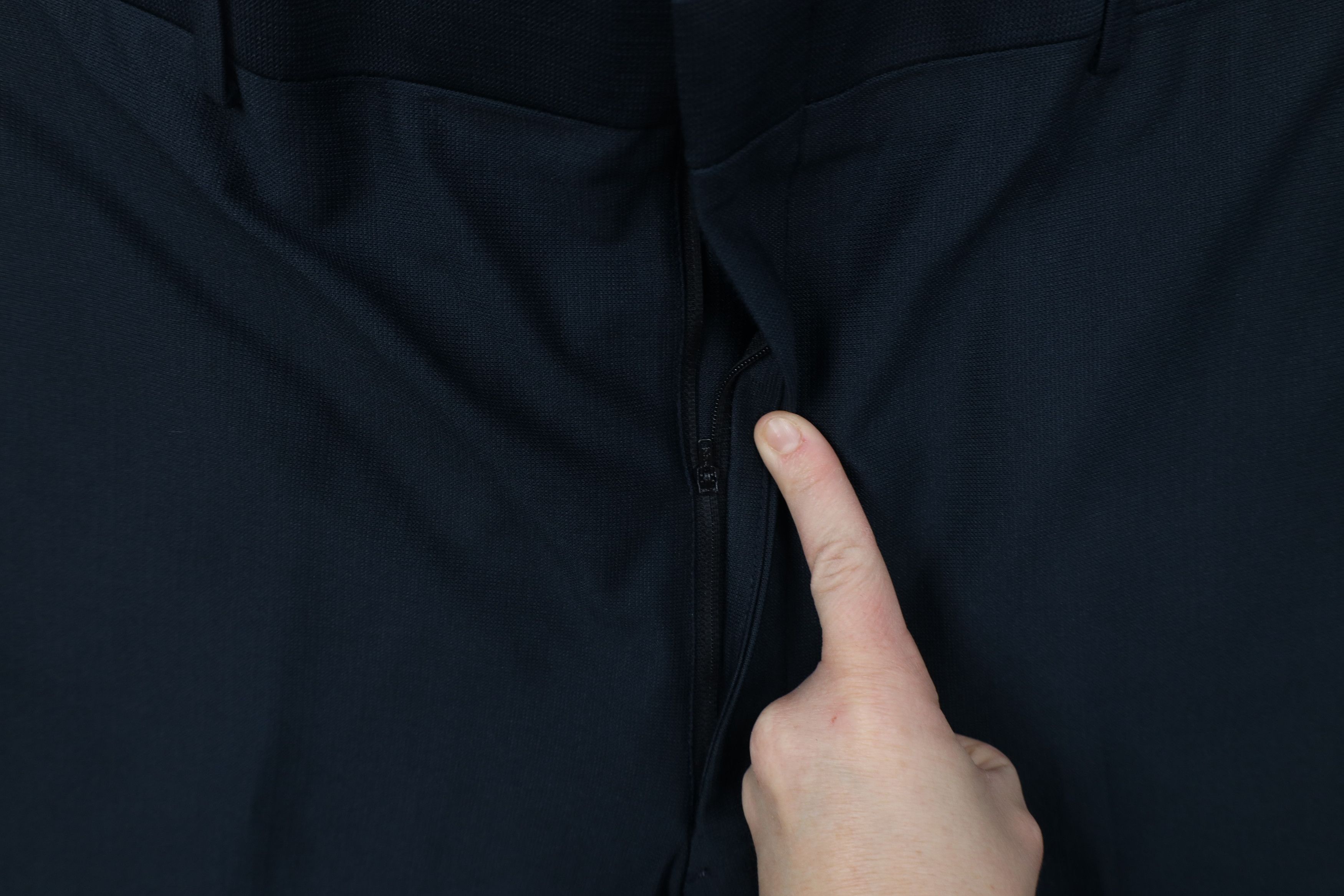 Vintage Vintage 70s Streetwear Flared Wide Leg Chino Pants Navy Blue Size US 36 / EU 52 - 5 Thumbnail