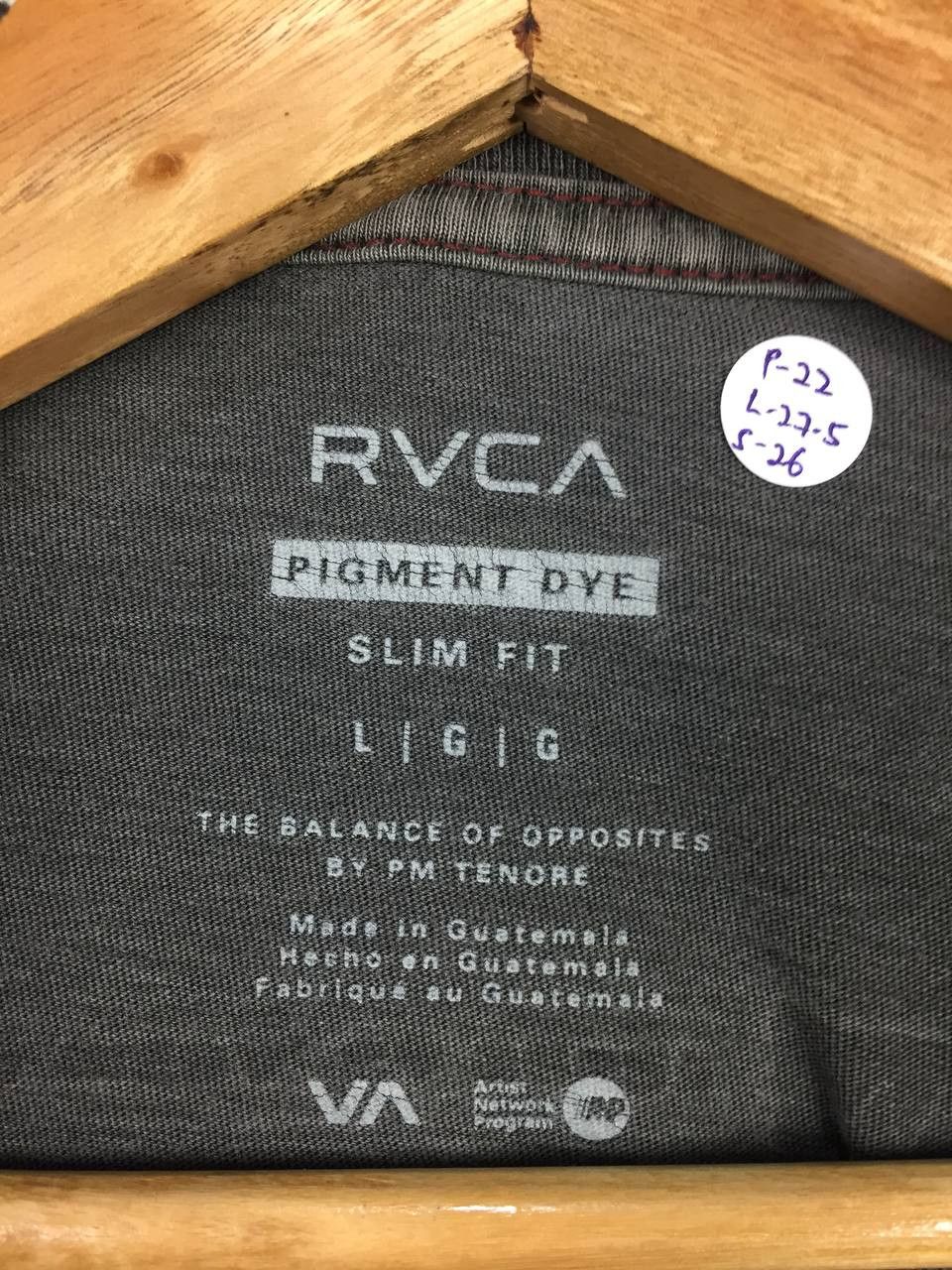 RVCA RVCA Artis Network Program White Noise Longsleeve Tee Size US L / EU 52-54 / 3 - 9 Thumbnail
