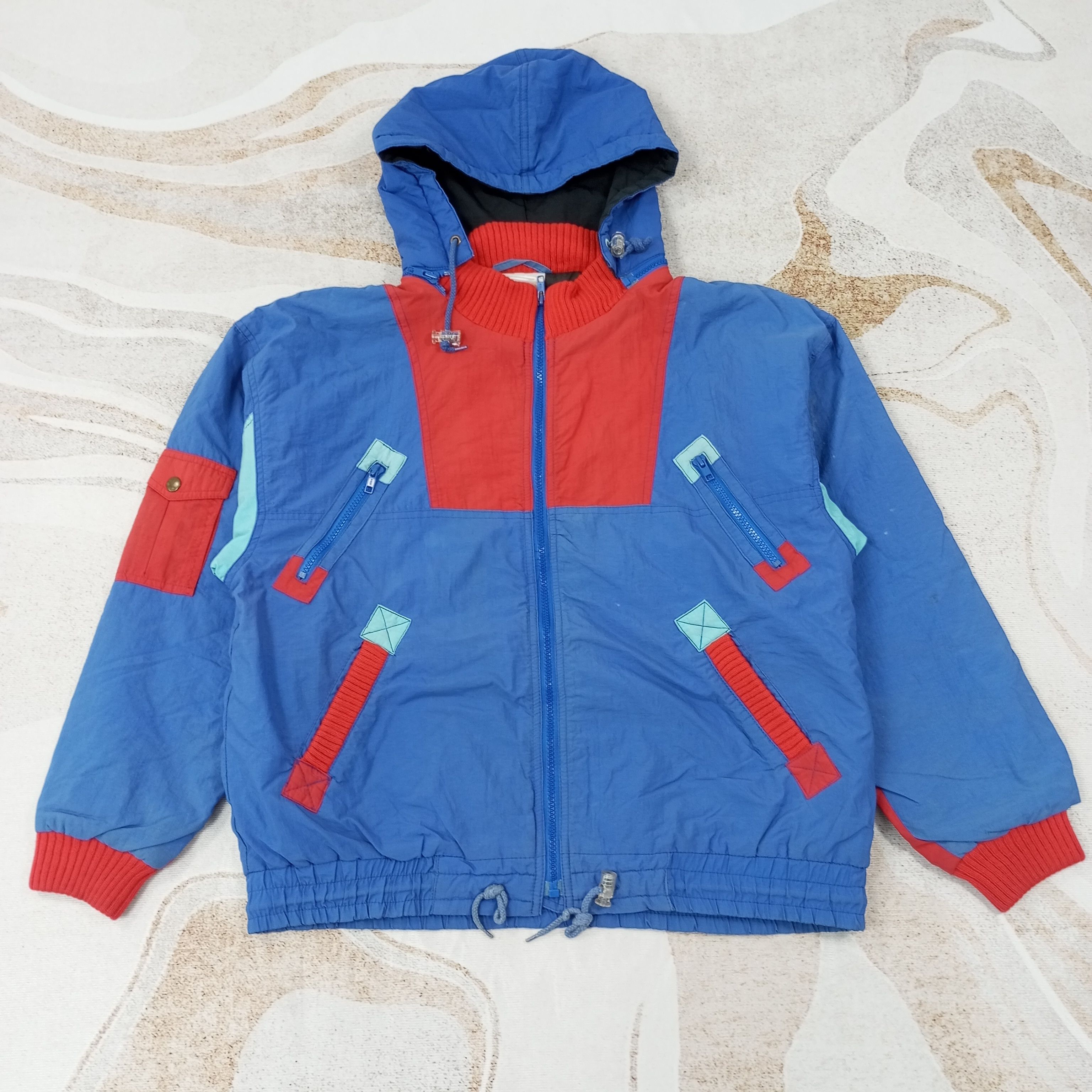 Adidas × Vintage Adidas Nice Design Jacket c220n23 Size US L / EU 52-54 / 3 - 1 Thumbnail