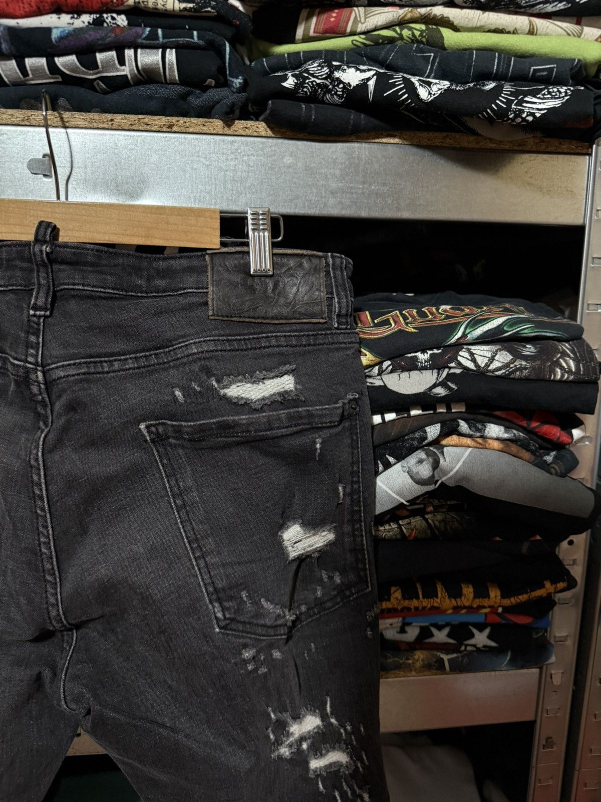 Dsquared2 Rare Luxury Dsquared2 Distressed Denim Gray Jeans Y2K Hype Size US 34 / EU 50 - 8 Thumbnail