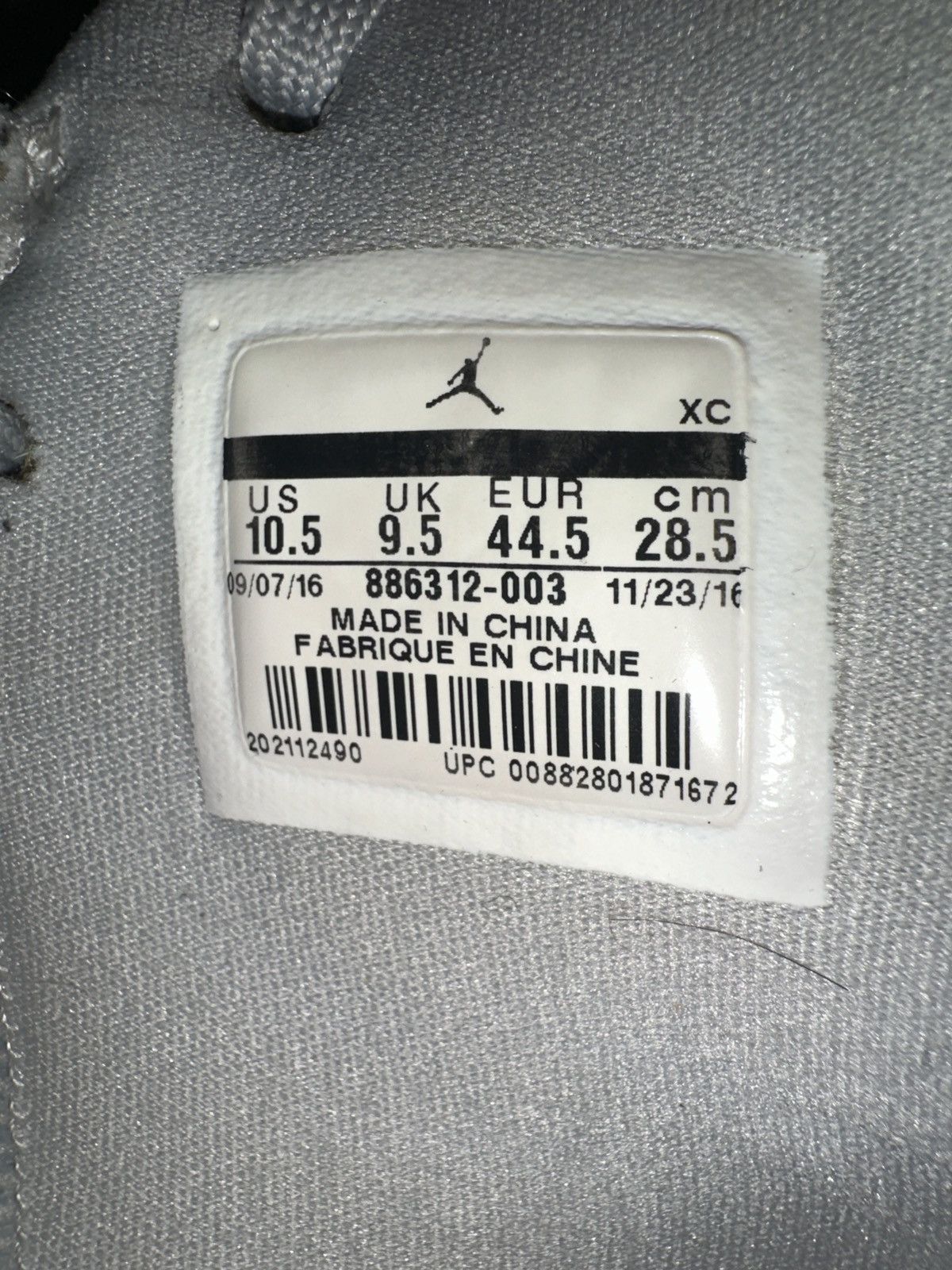 Nike Nike Air Jordan Heritage Mens Size US 14 / EU 47 - 5 Thumbnail