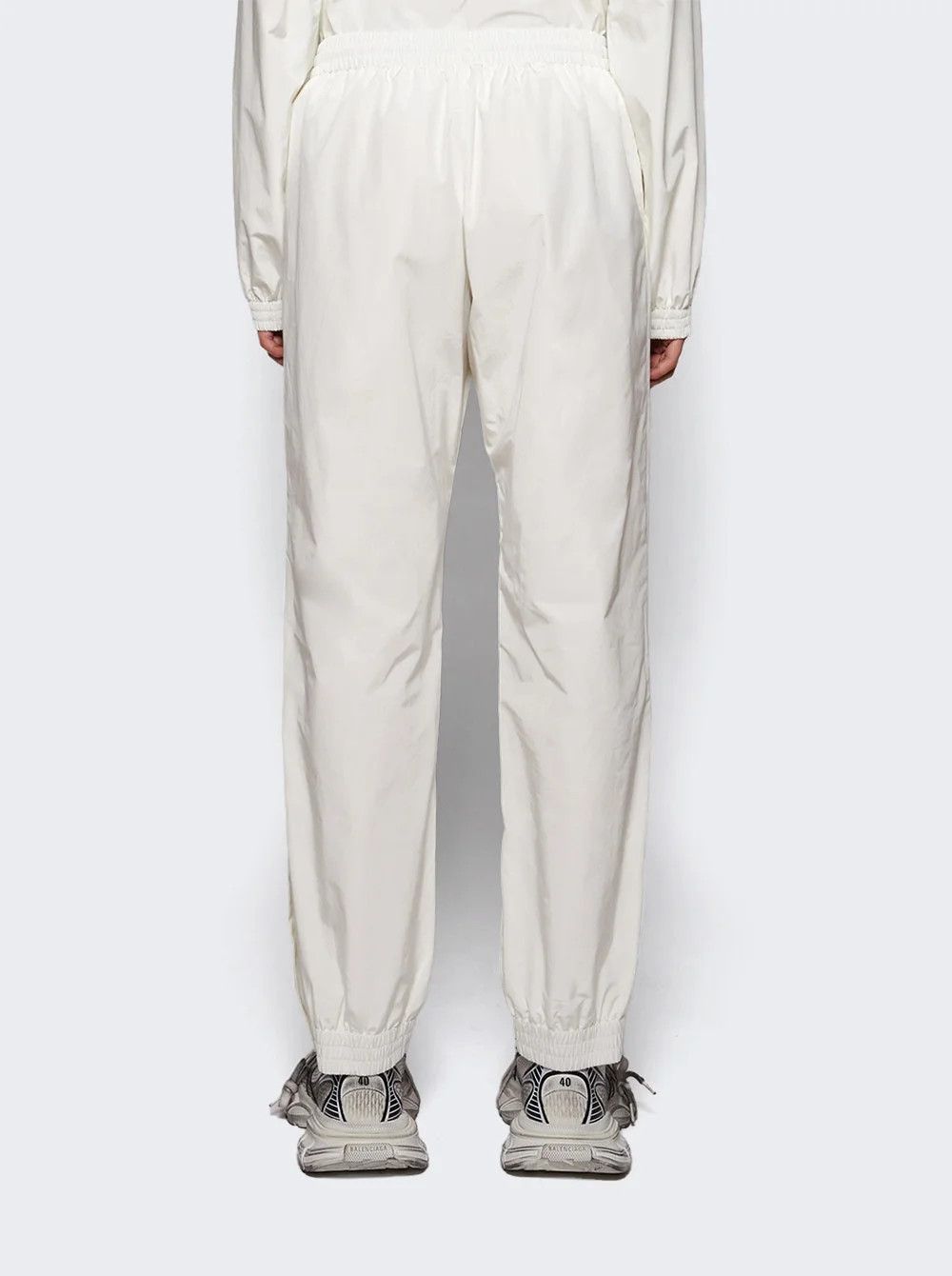 Balenciaga o1in1g0526 Mirror Regular Tracksuit Pants in White Size 27" / US 4 / IT 40 - 5 Thumbnail